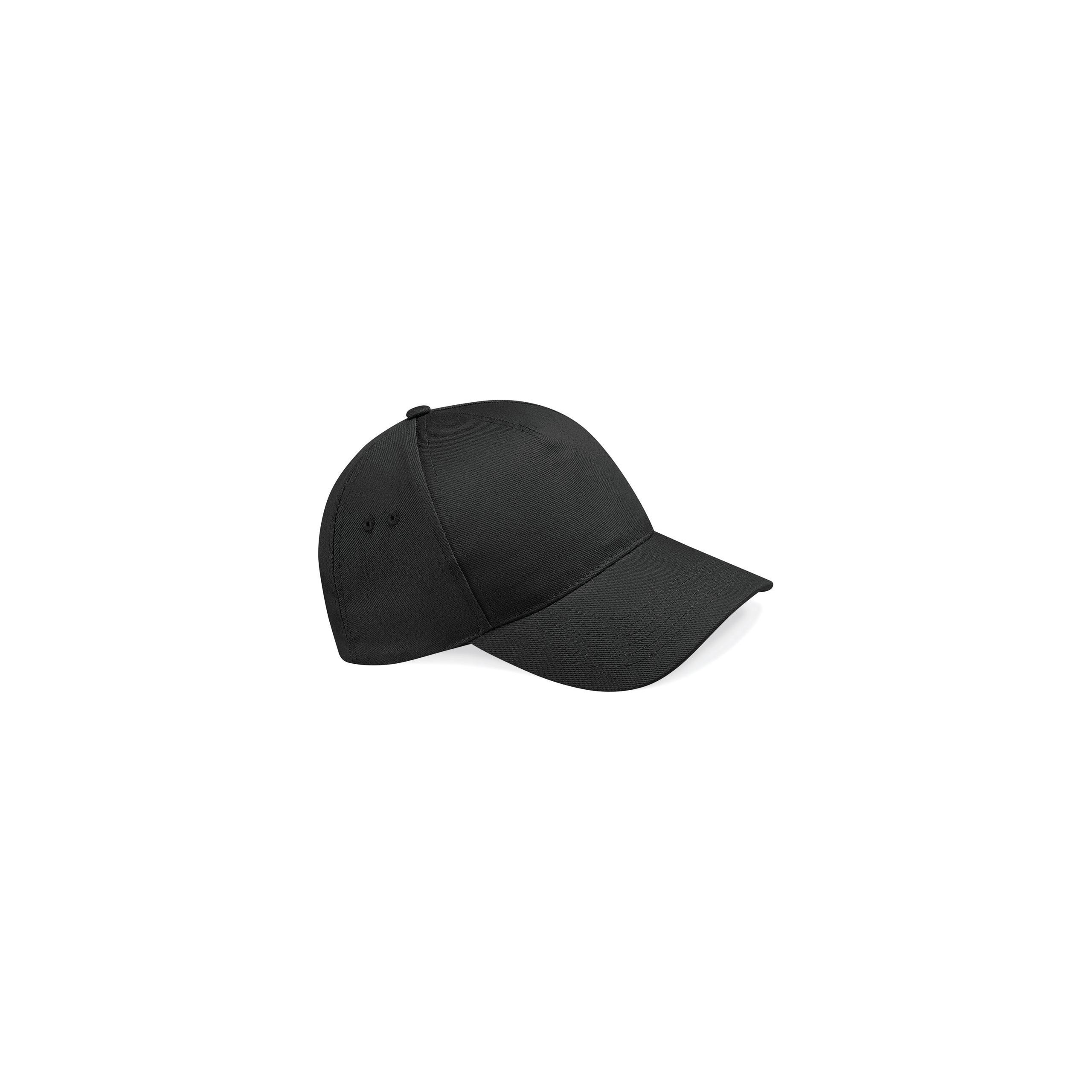 Beechfield - Casquette 5 panneaux Ultimate - Black - One Size