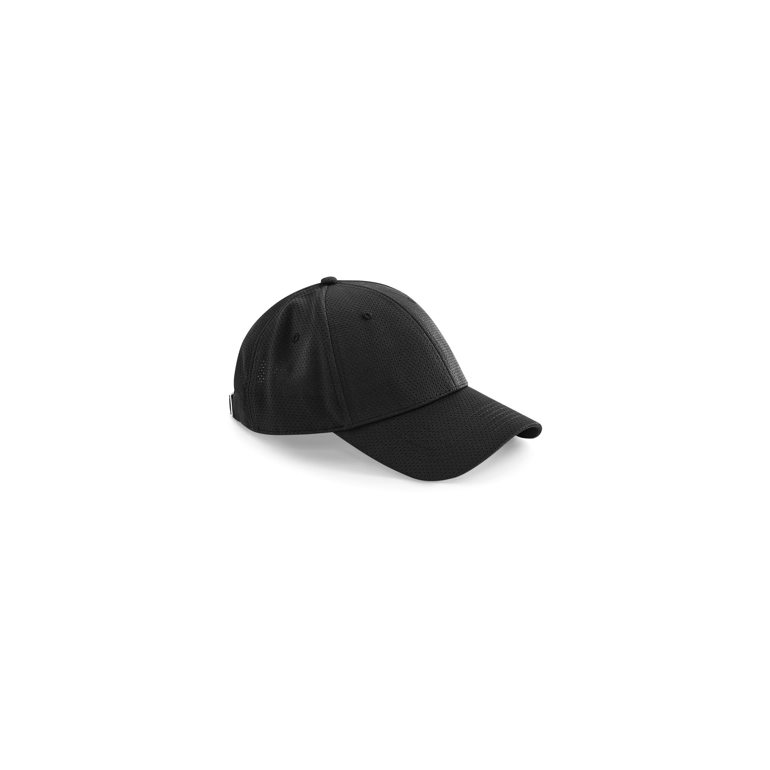 Beechfield - CASQUETTE FILET 6 PANNEAUX - Black - One Size