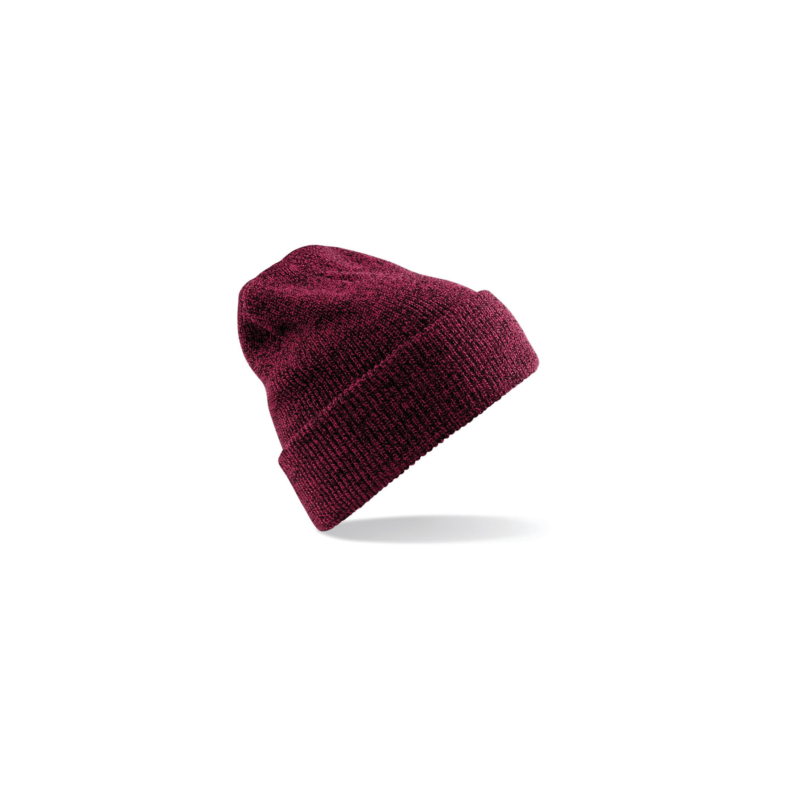 Beechfield - Bonnet homme Héritage - Antique Burgundy - One Size