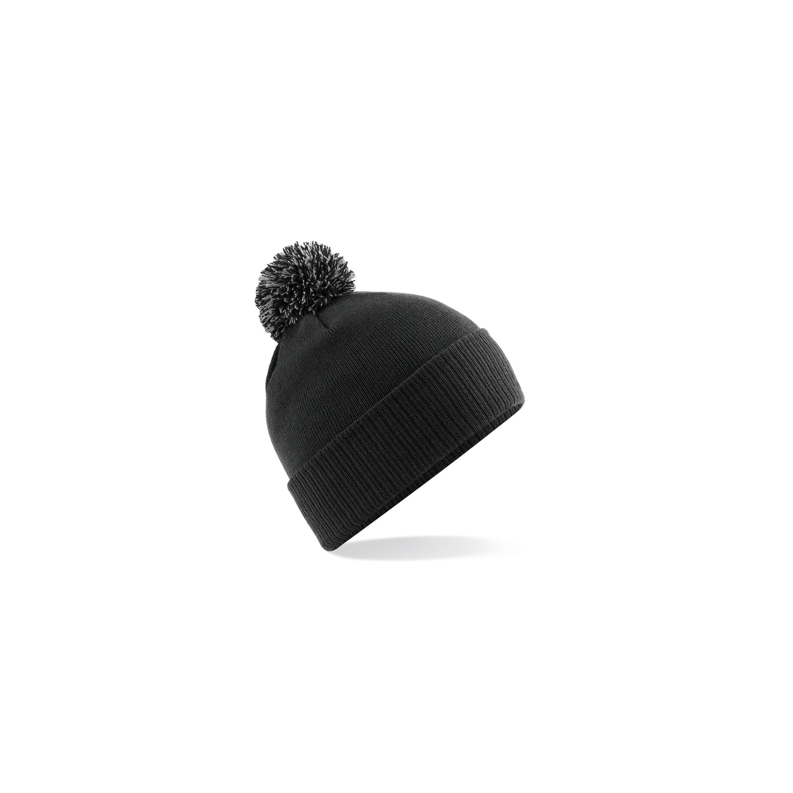 Beechfield - Bonnet Snowstar® - Black / Graphite Grey - One Size