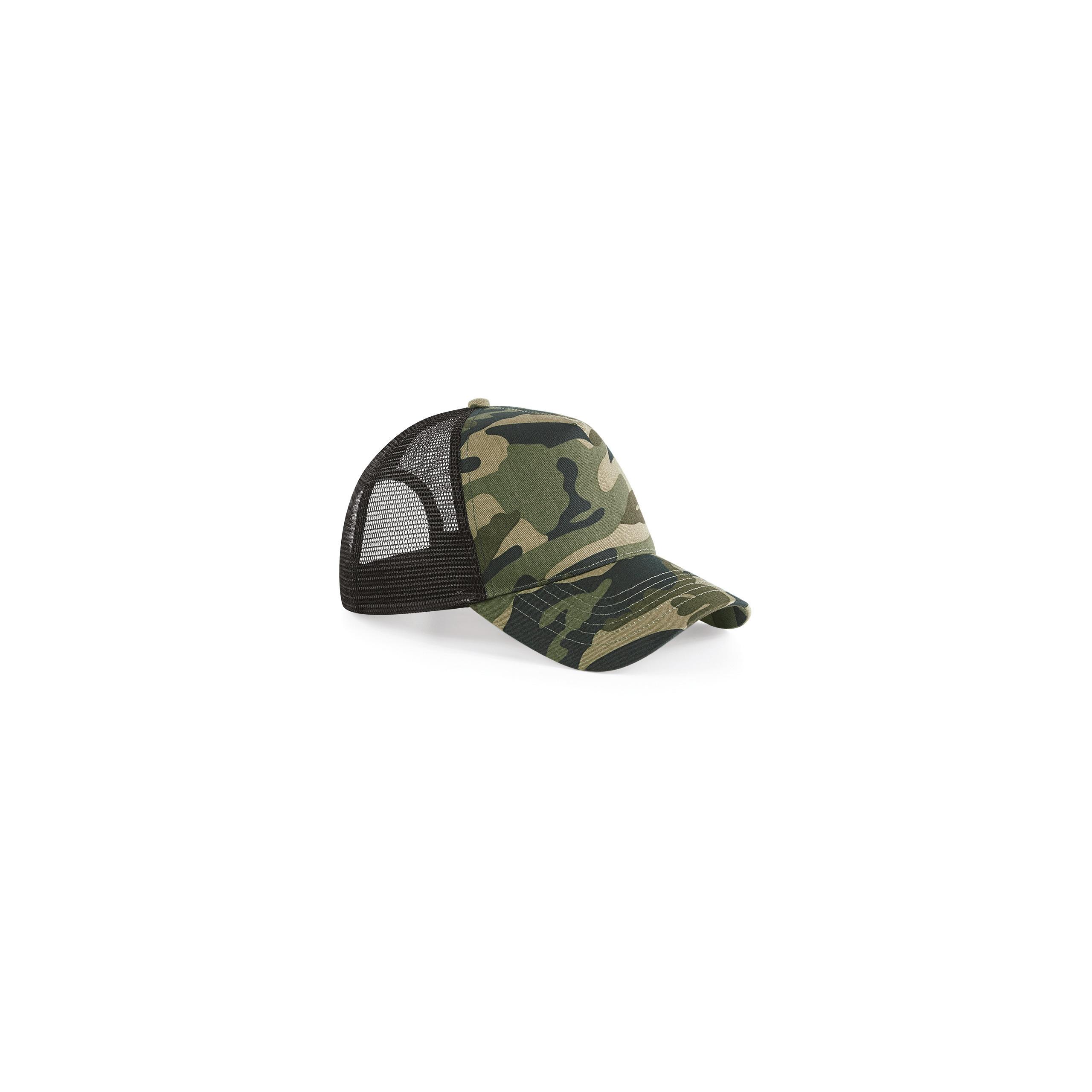 Beechfield - Casquette Snapback Camo - Jungle Camo - One Size