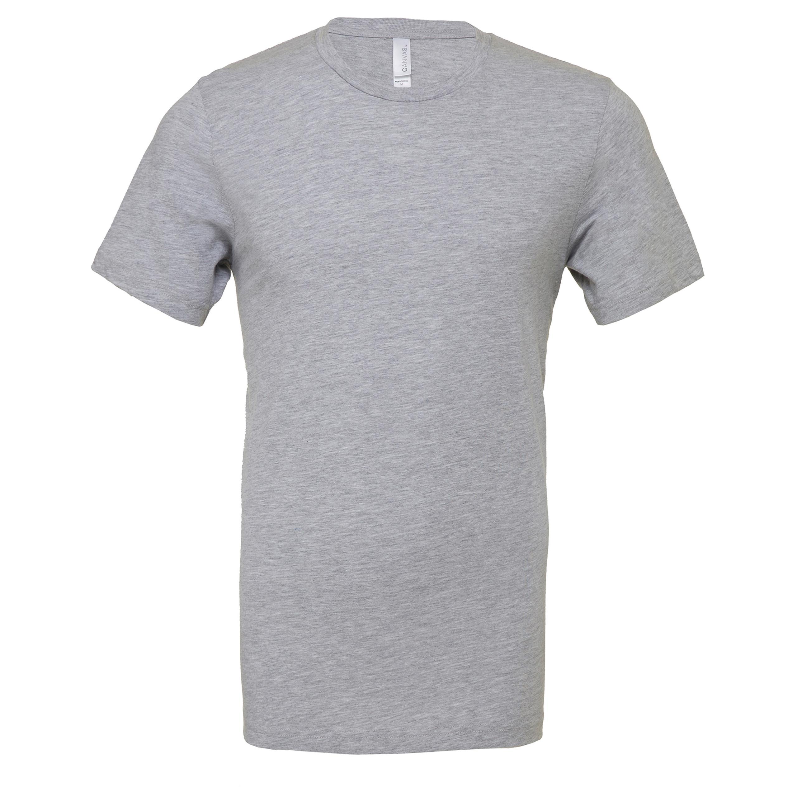 Bella + Canvas - T-SHIRT HOMME COL ROND HEATHER - Athletic Heather - XXL