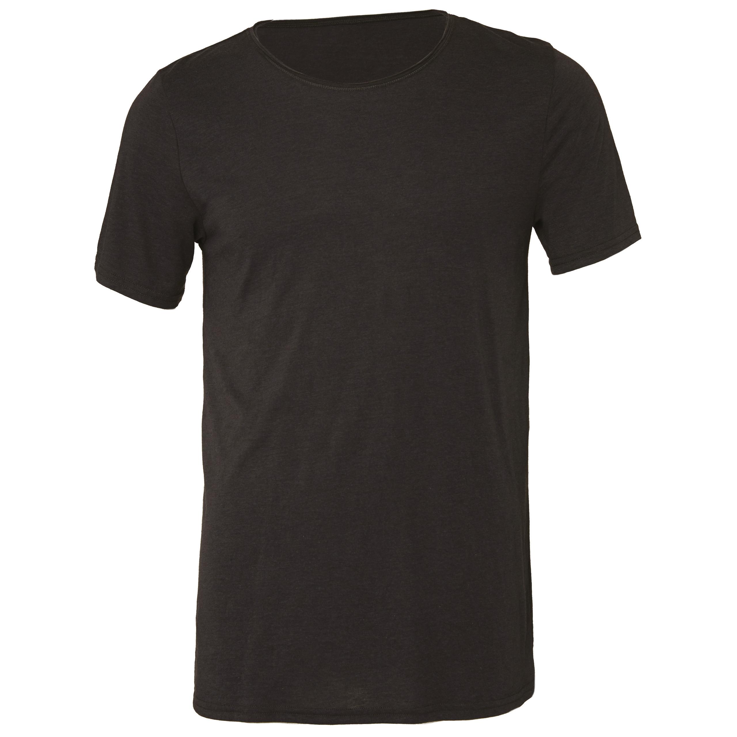 Bella + Canvas - T-shirt homme col à bords francs - Black - XXL