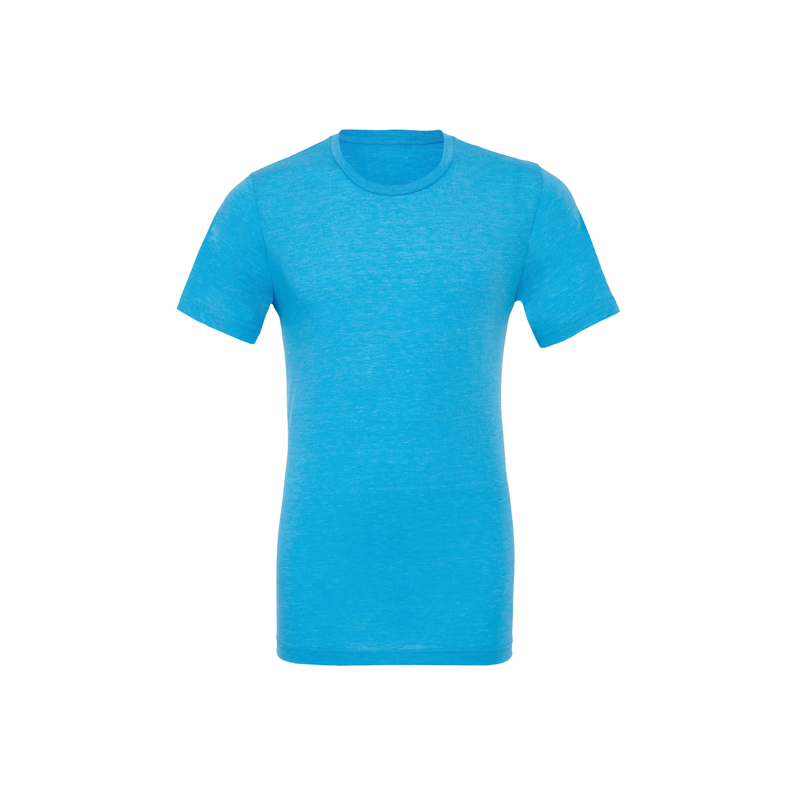 Bella + Canvas - T-SHIRT homme TRIBLEND COL ROND - Aqua Triblend - XXL