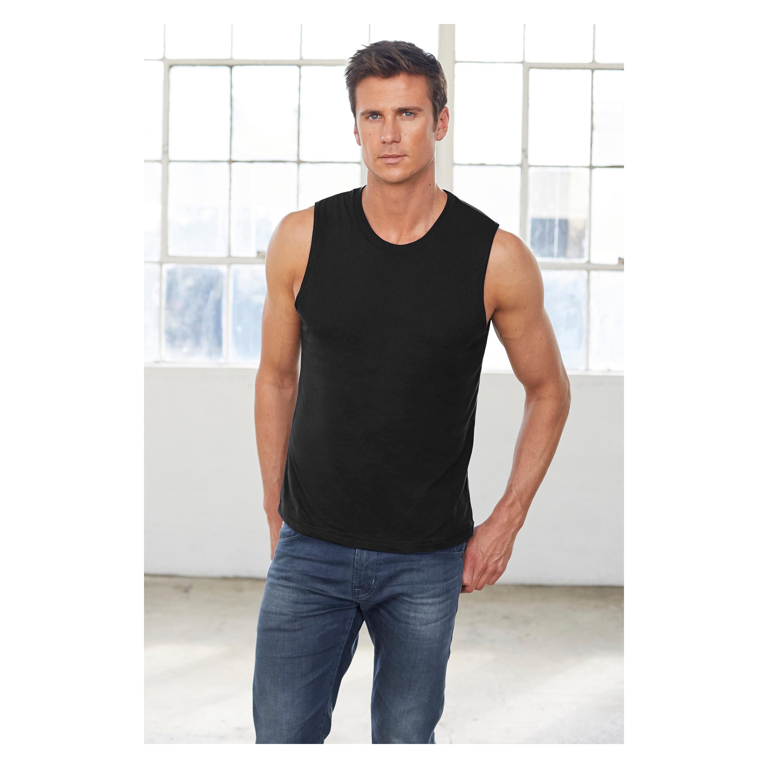 Bella + Canvas - DÉBARDEUR HOMME - Black - XXL