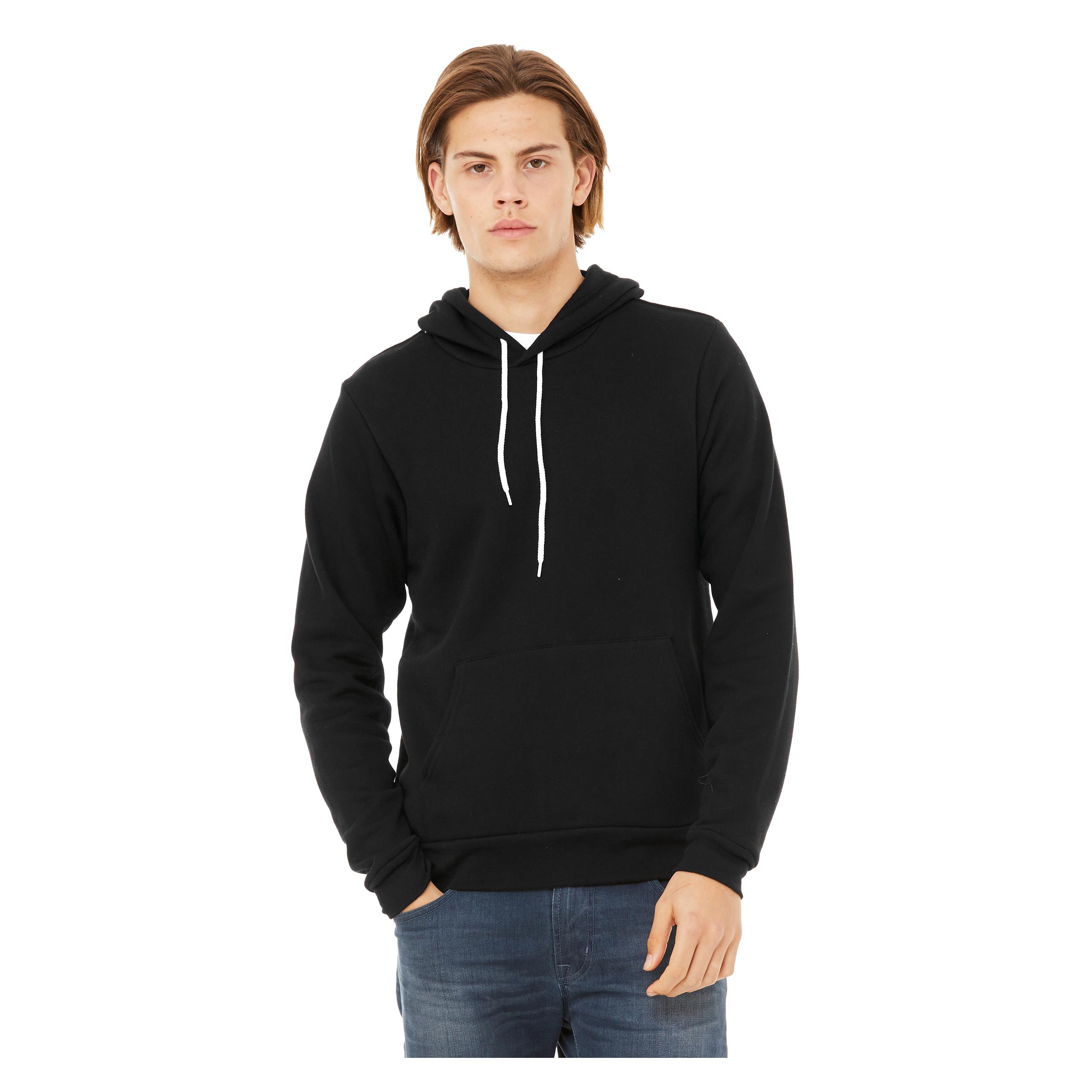 Bella + Canvas - SWEAT-SHIRT CAPUCHE UNISEXE - Black - XXL