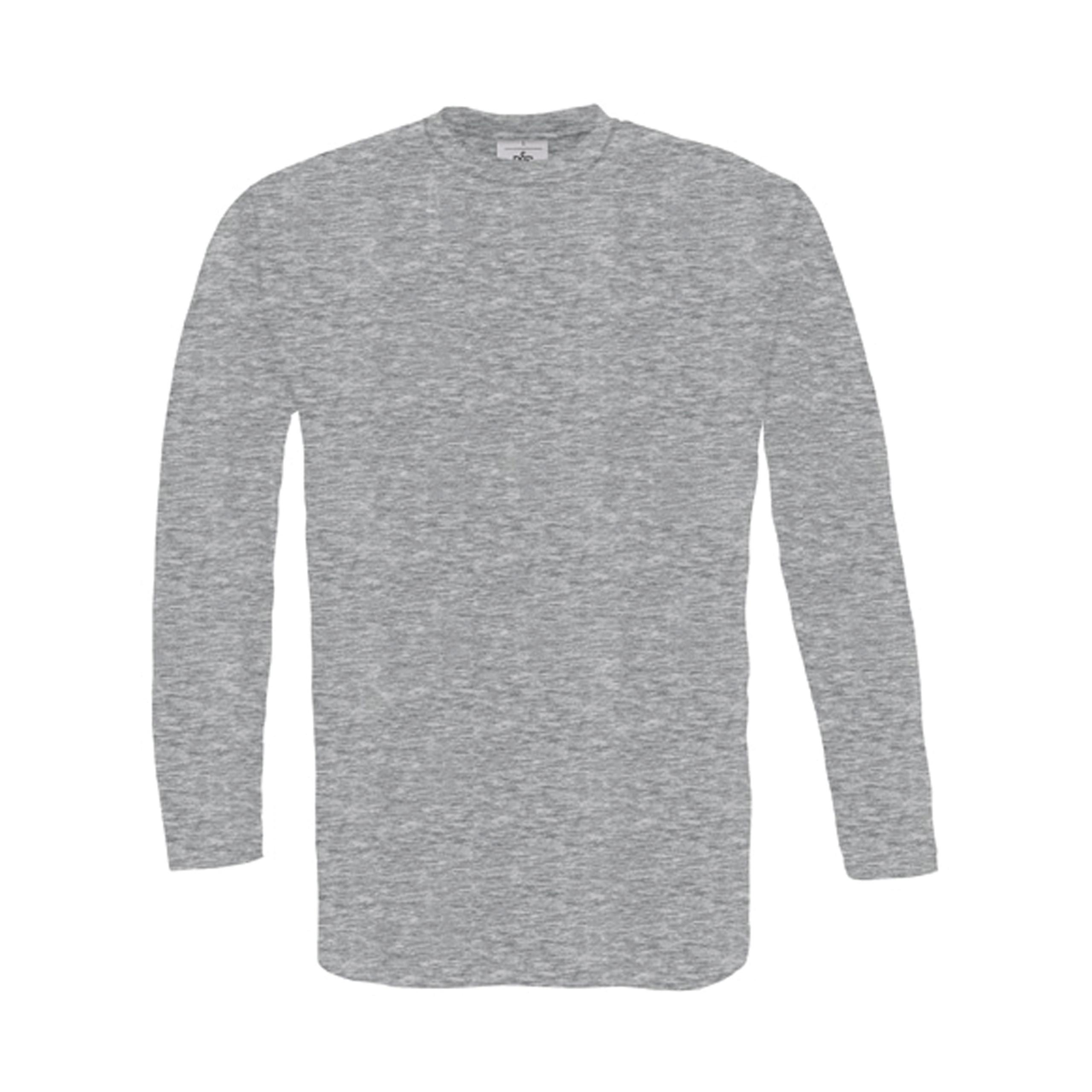 B&C - T-SHIRT MANCHES LONGUES EXACT150 - Sport Grey - M