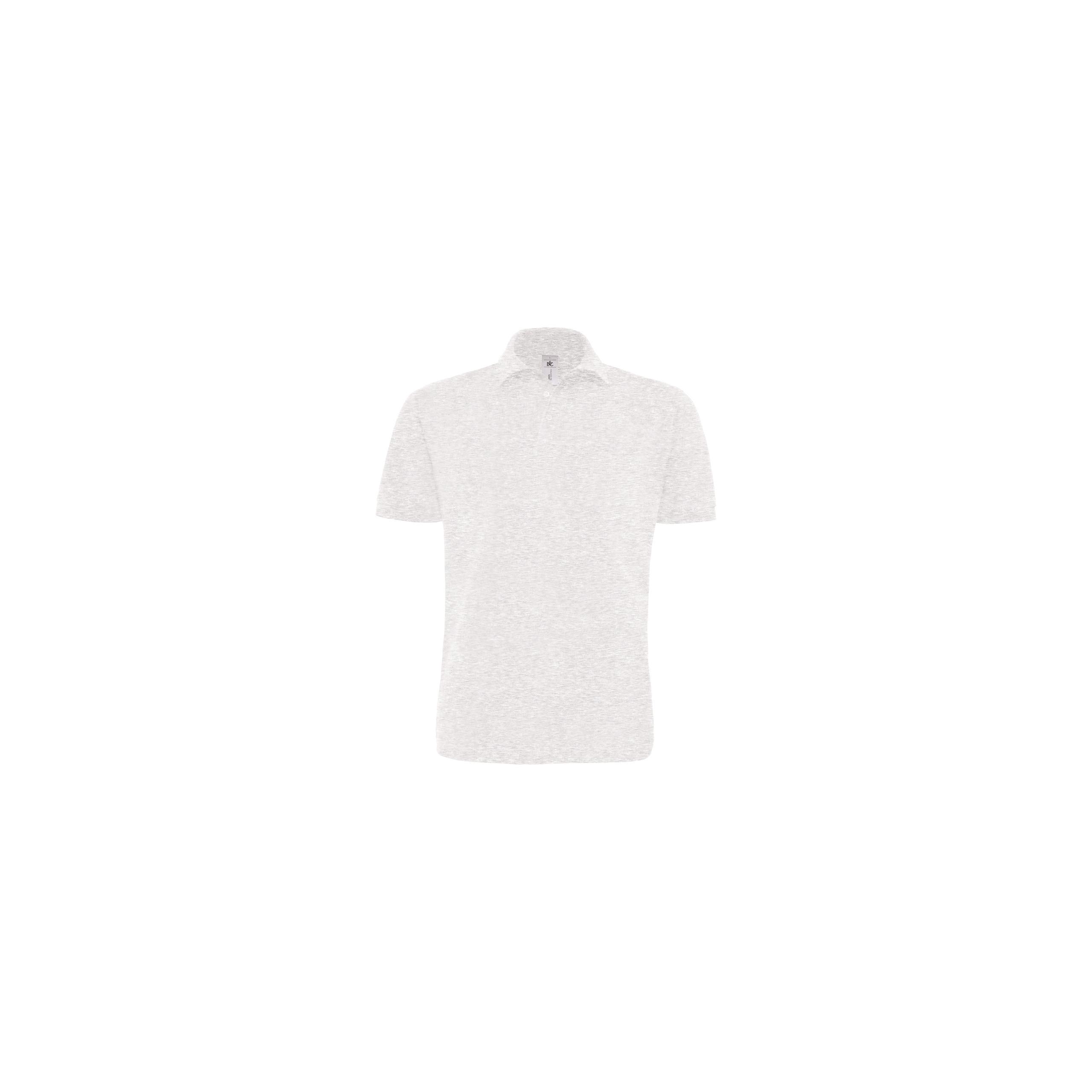 B&C - POLO HOMME HEAVYMILL - Ash - S