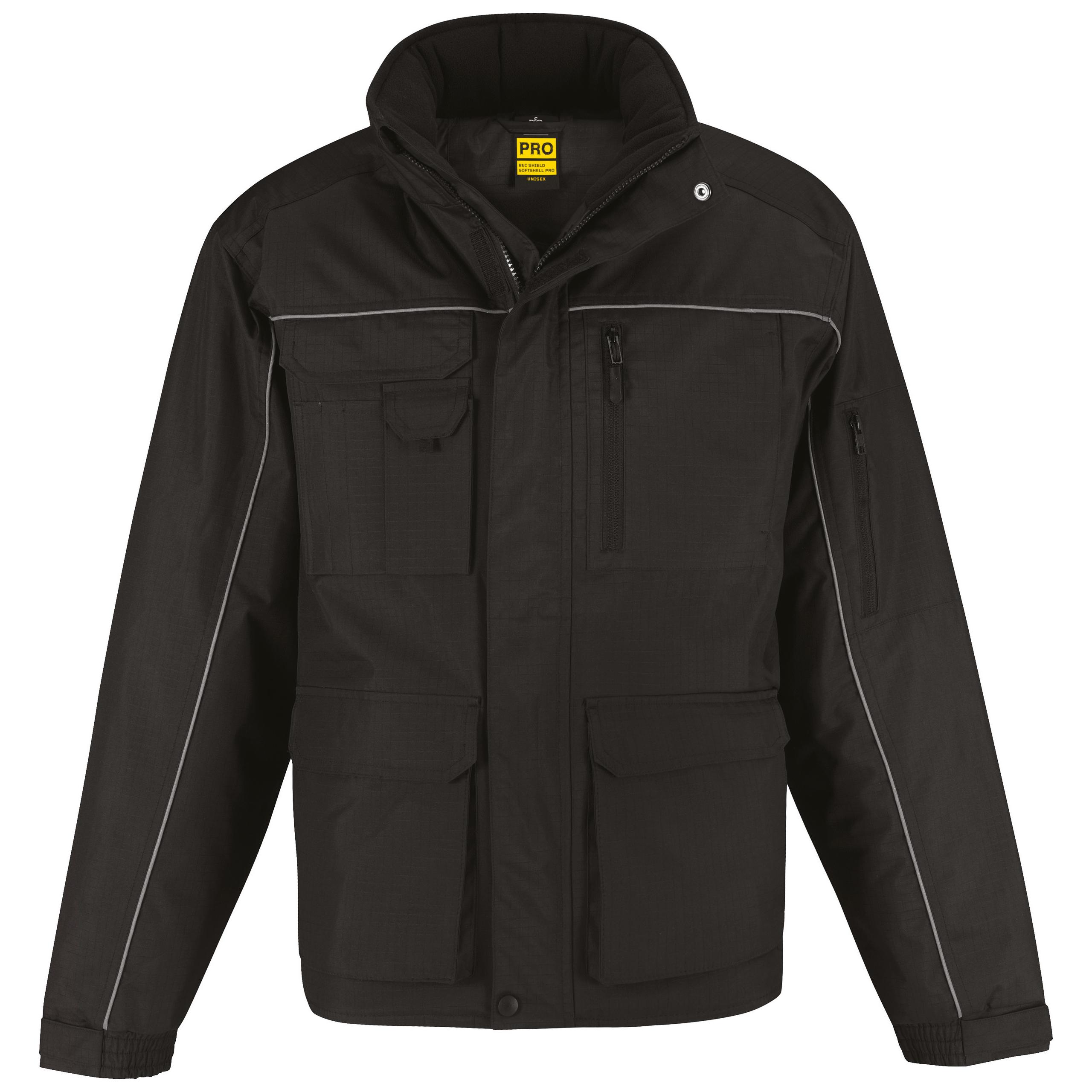 B&C - Veste Ripstop Shelter Pro - Black - S