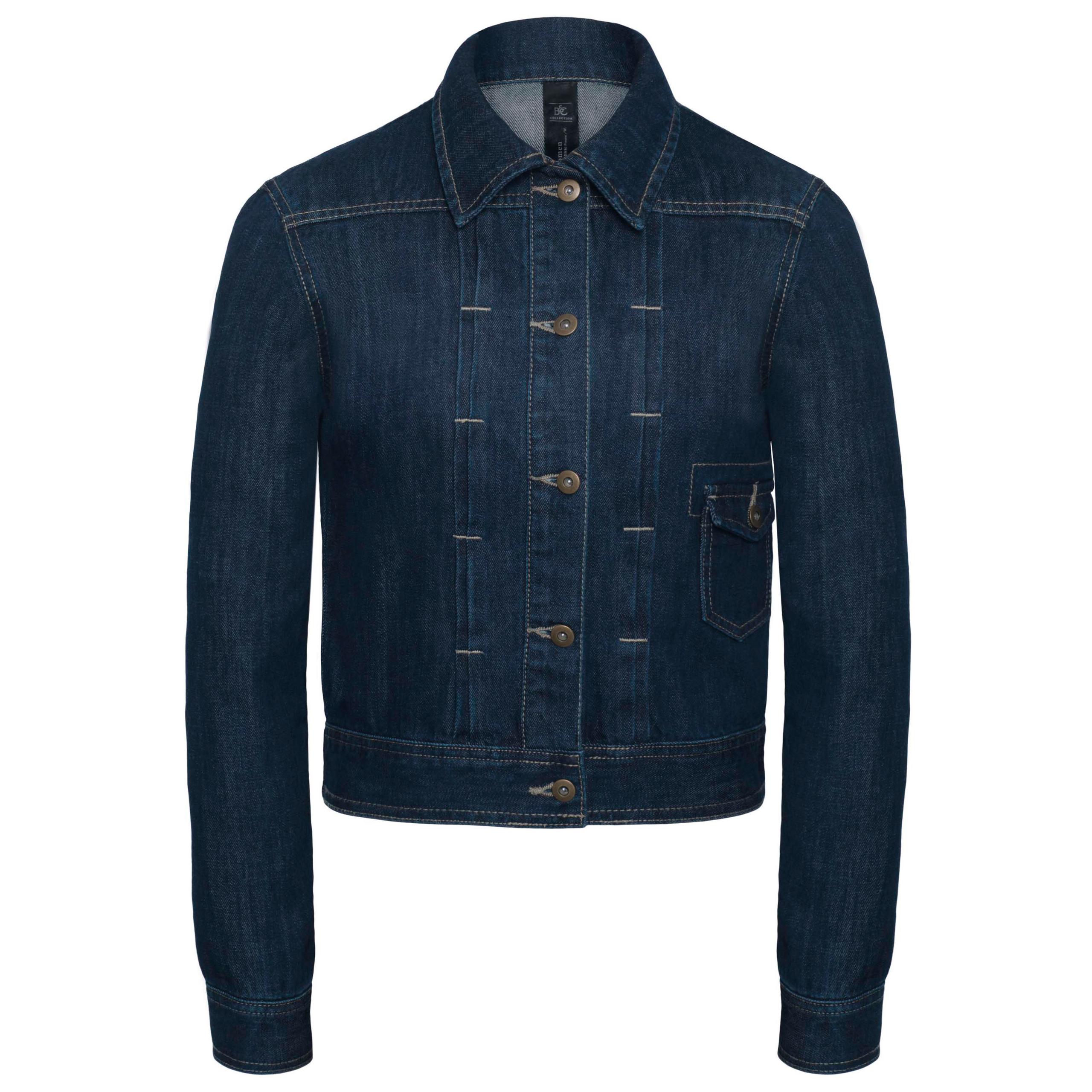 B&C - VESTE FEMME DNM FRAME - Deep Blue Denim - S