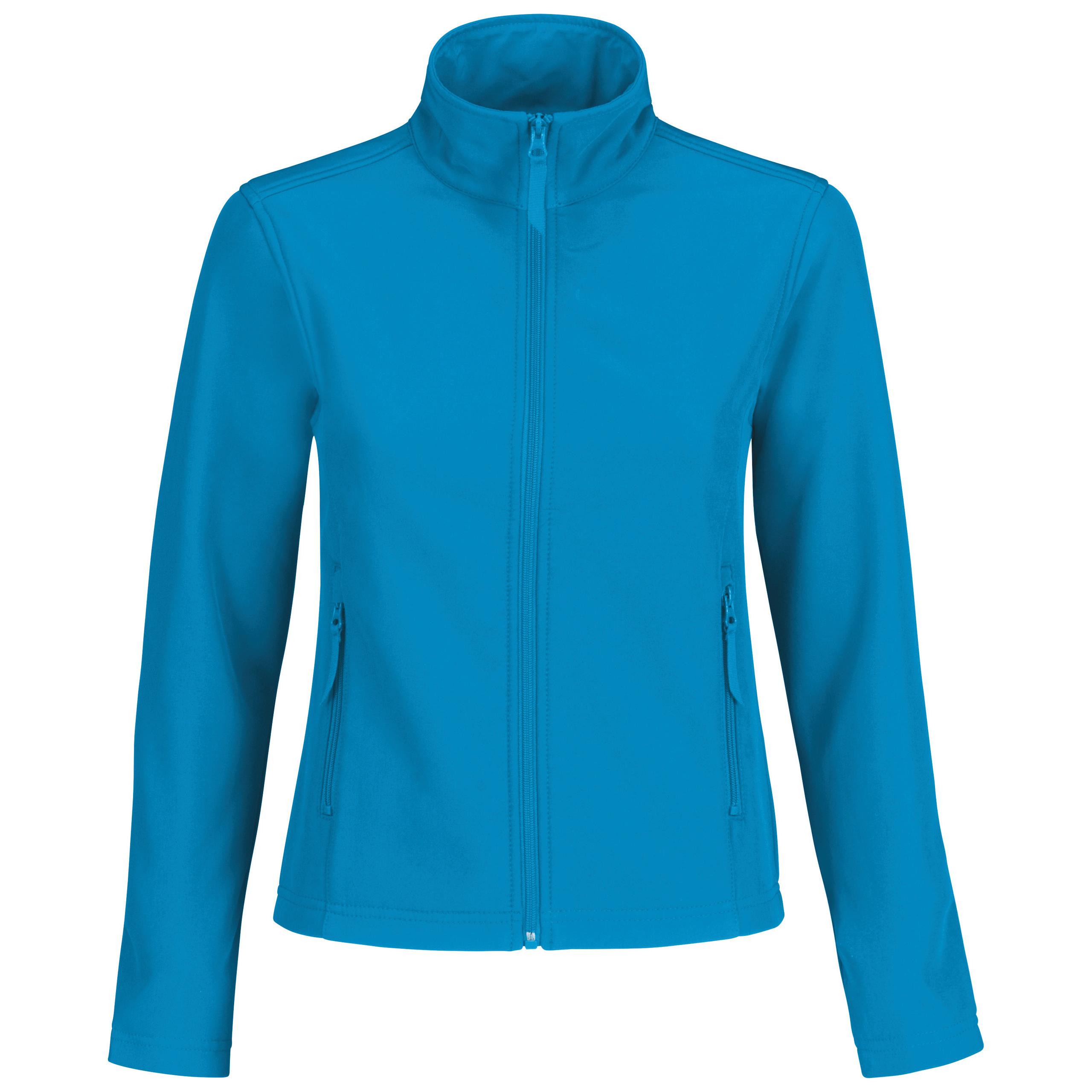 B&C - Veste Softshell Femme ID.701 - Atoll / Ghost Grey - S