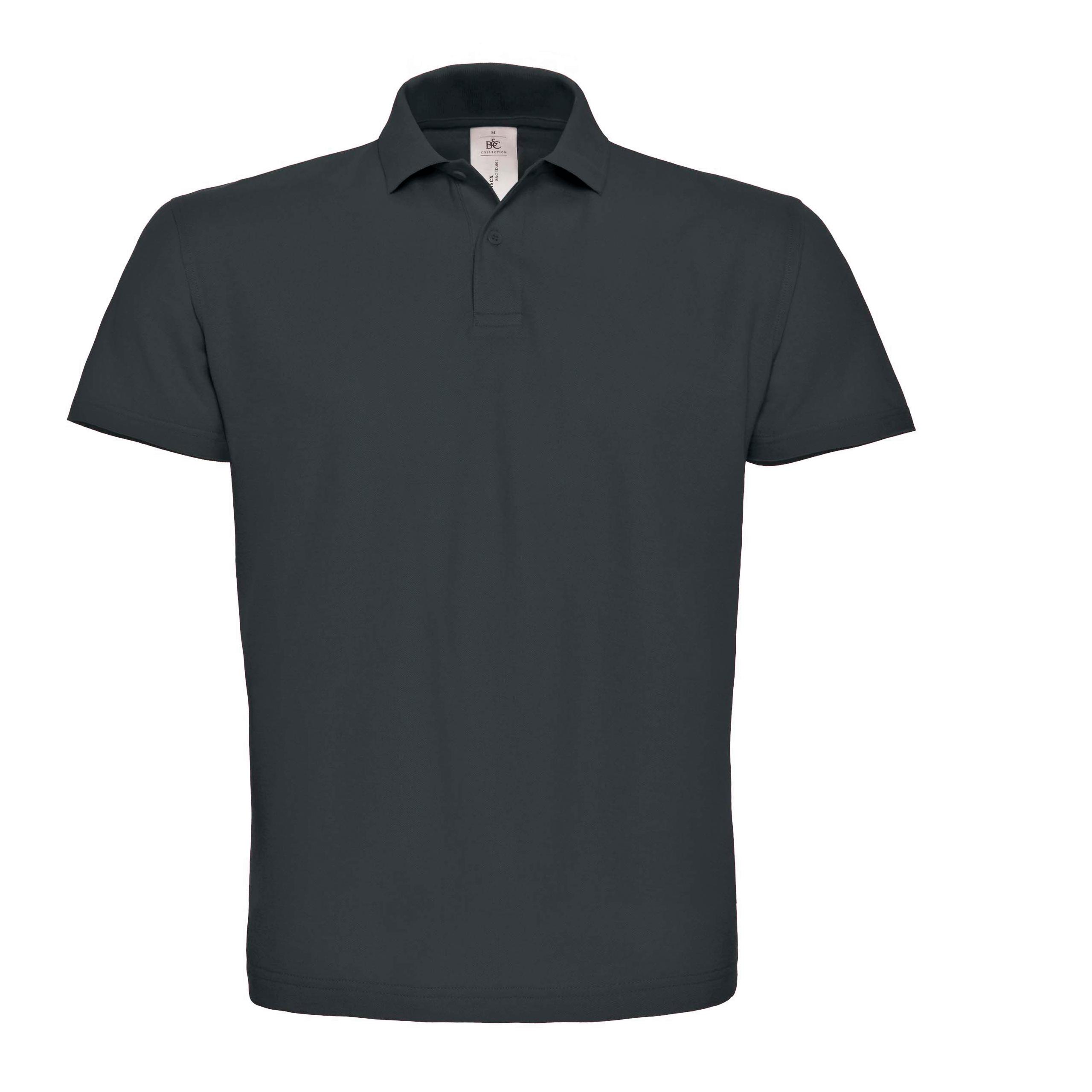 B&C - POLO HOMME ID.001 - Anthracite - 3XL