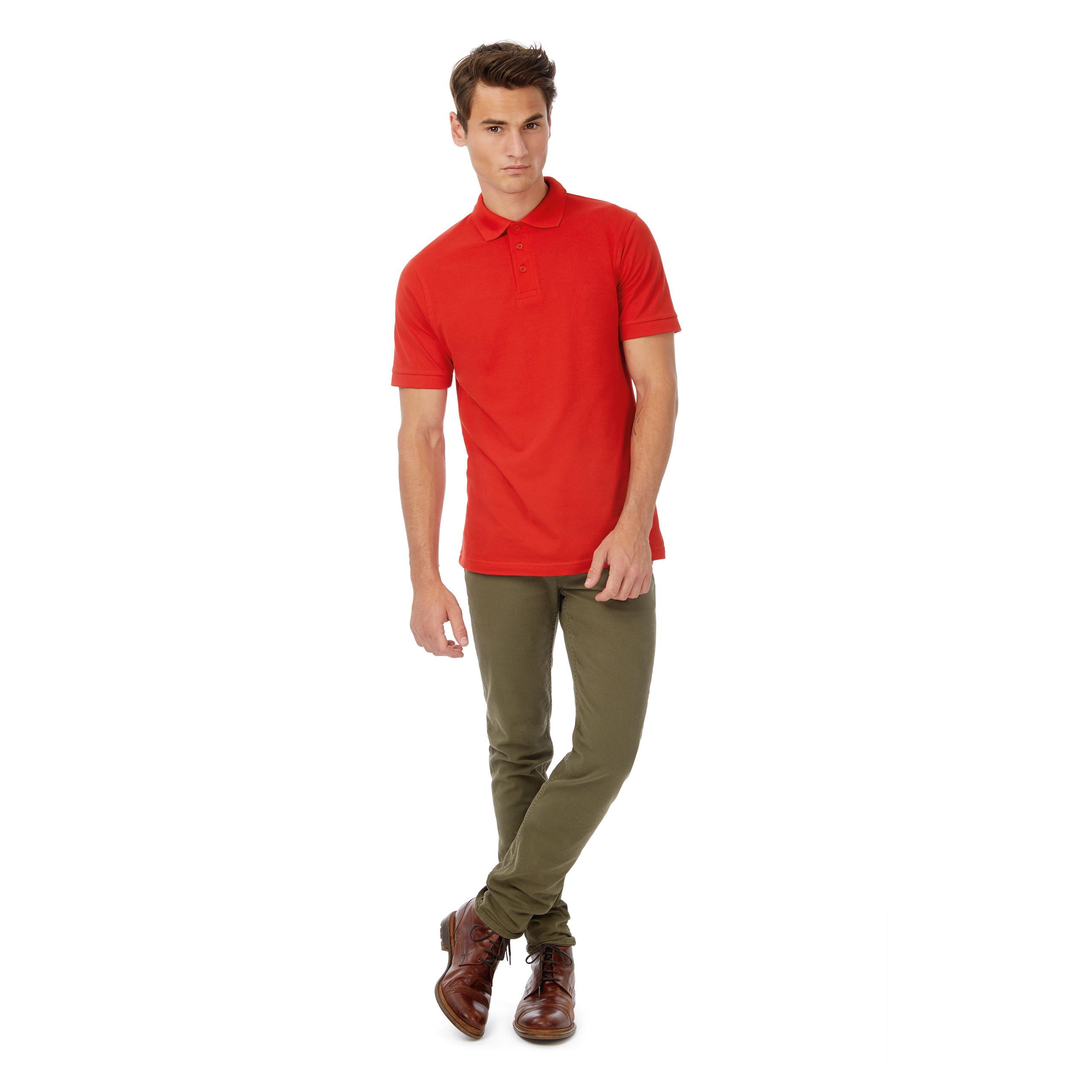 B&C - POLO HOMME SAFRAN - Ash - S