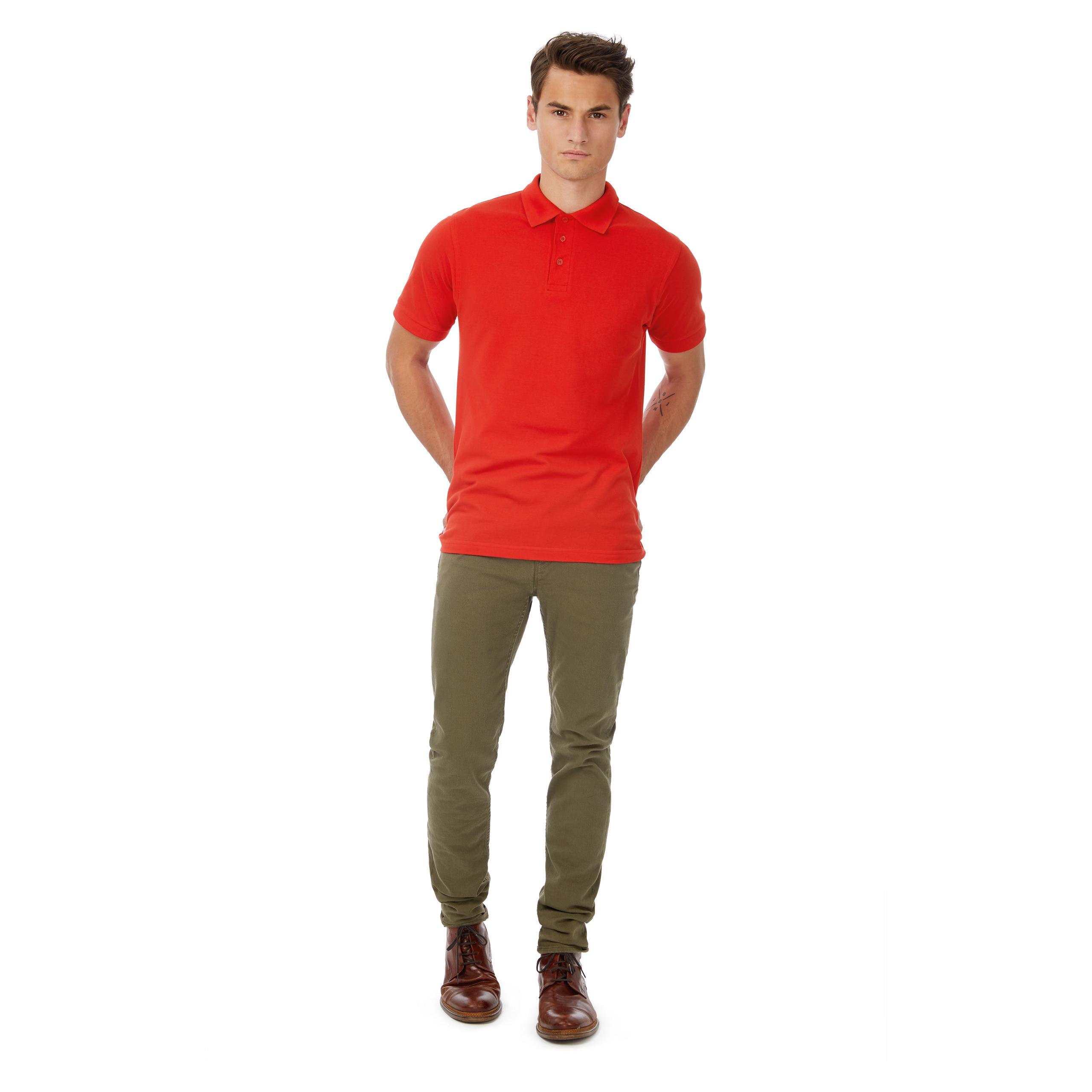 B&C - POLO HOMME SAFRAN - Ash - S