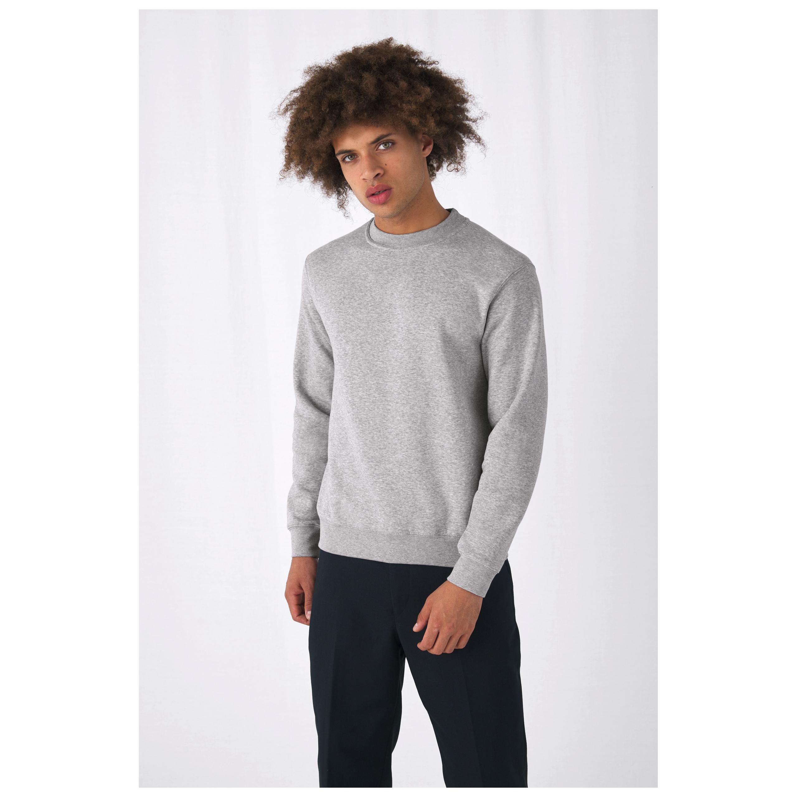 B&C - SWEAT-SHIRT COL ROND - Black - S