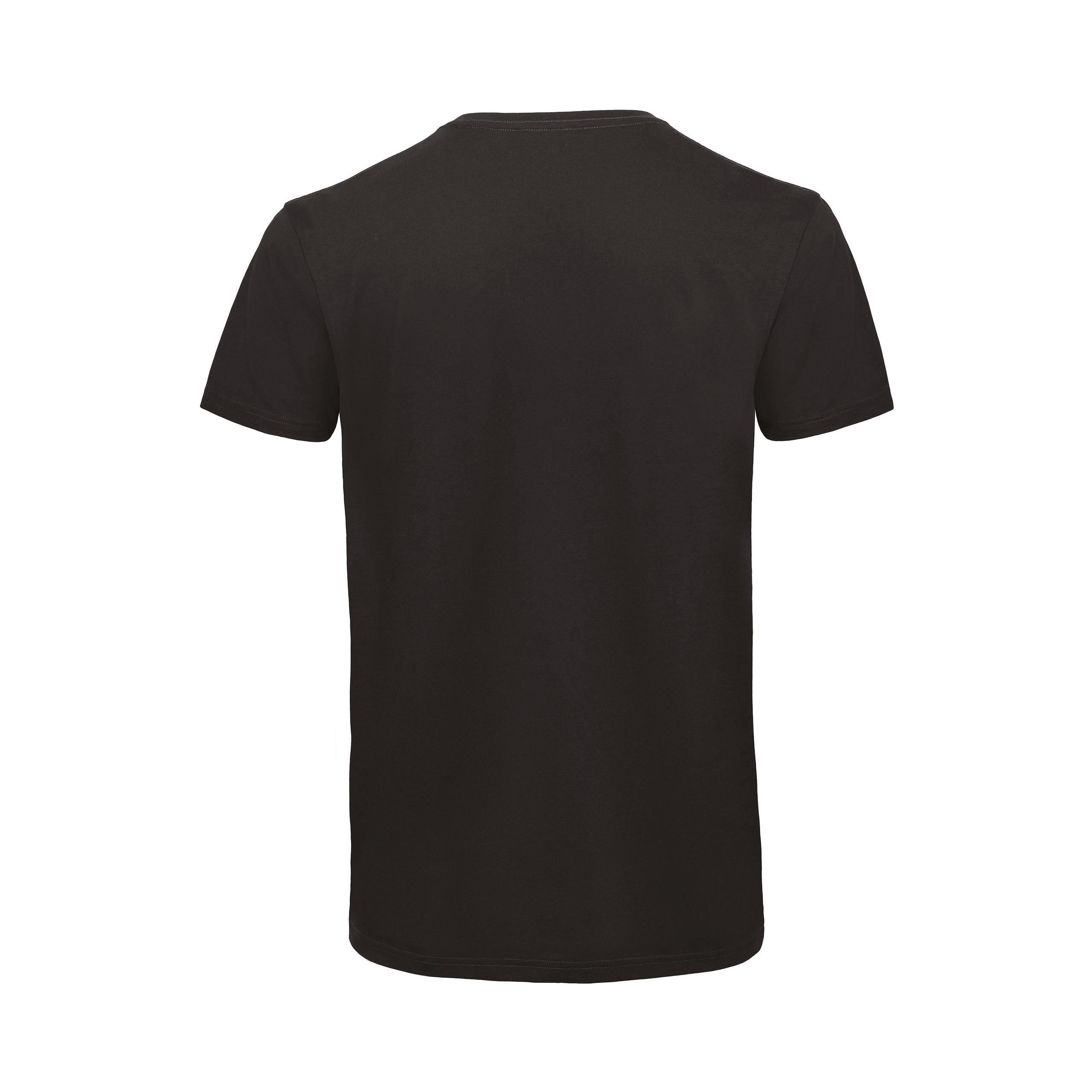 B&C - T-shirt BIO Inspire col V Homme - Black - 3XL