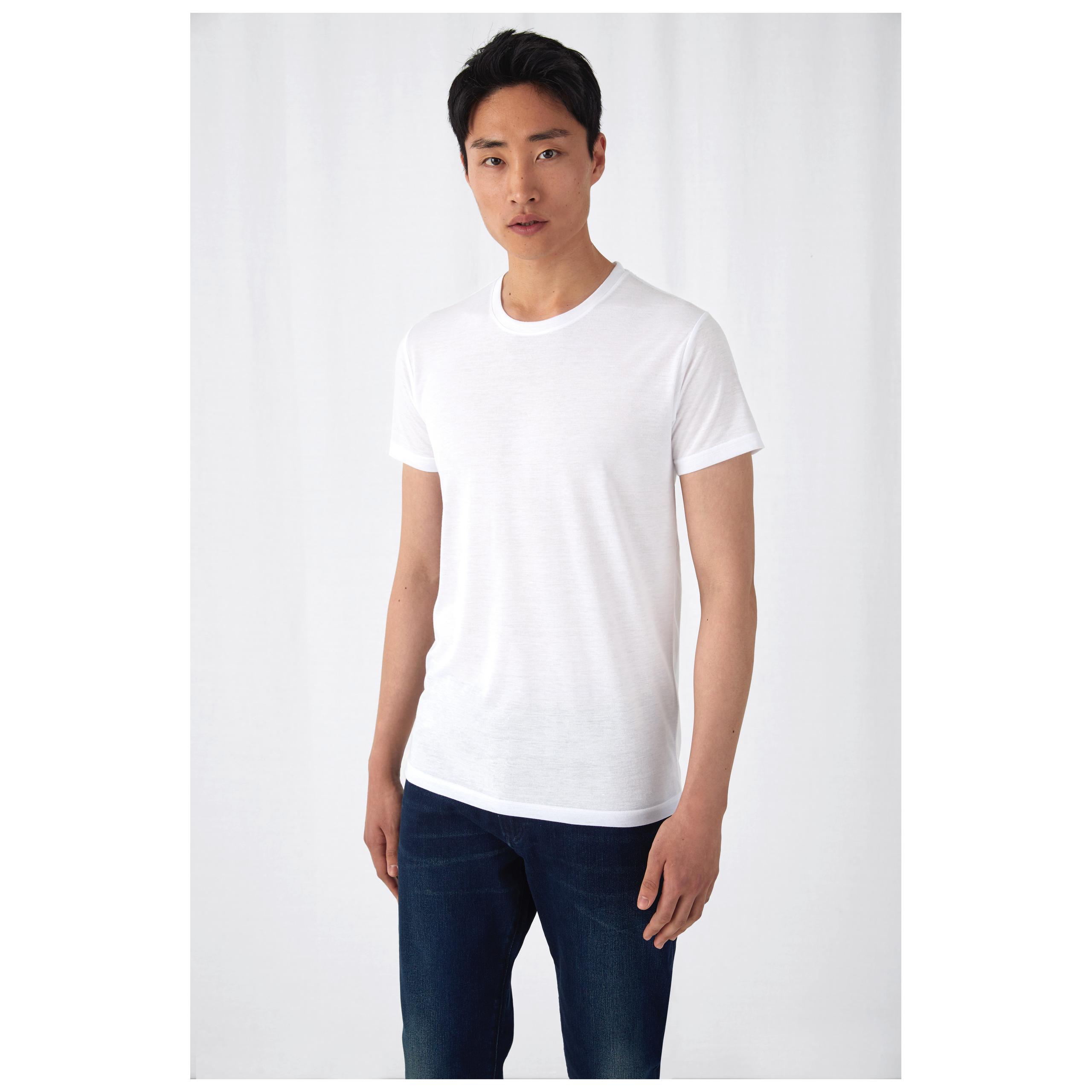 B&C - T-shirt Sublimation Homme - White - 3XL