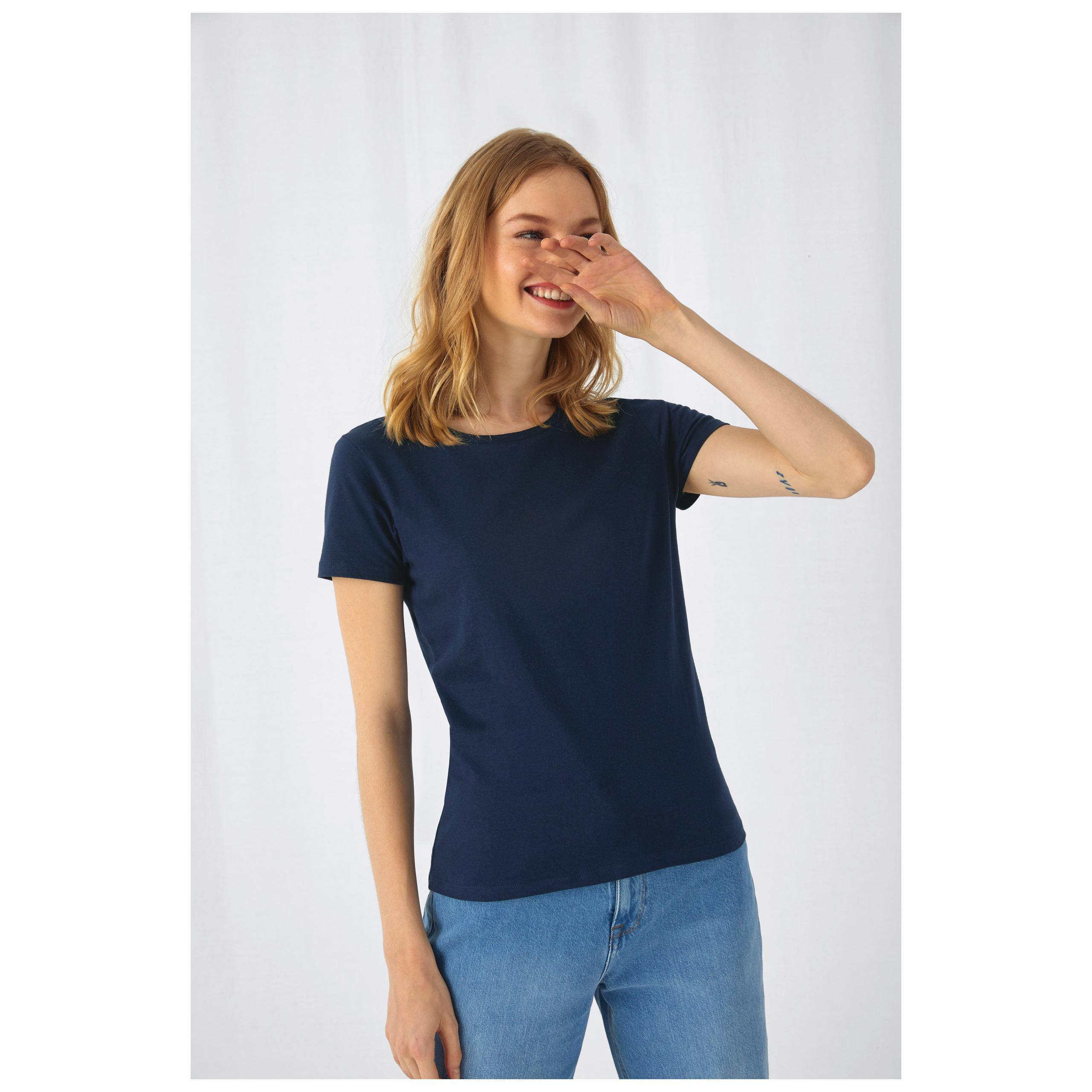 B&C - T-shirt femme #E150 - Apricot - L