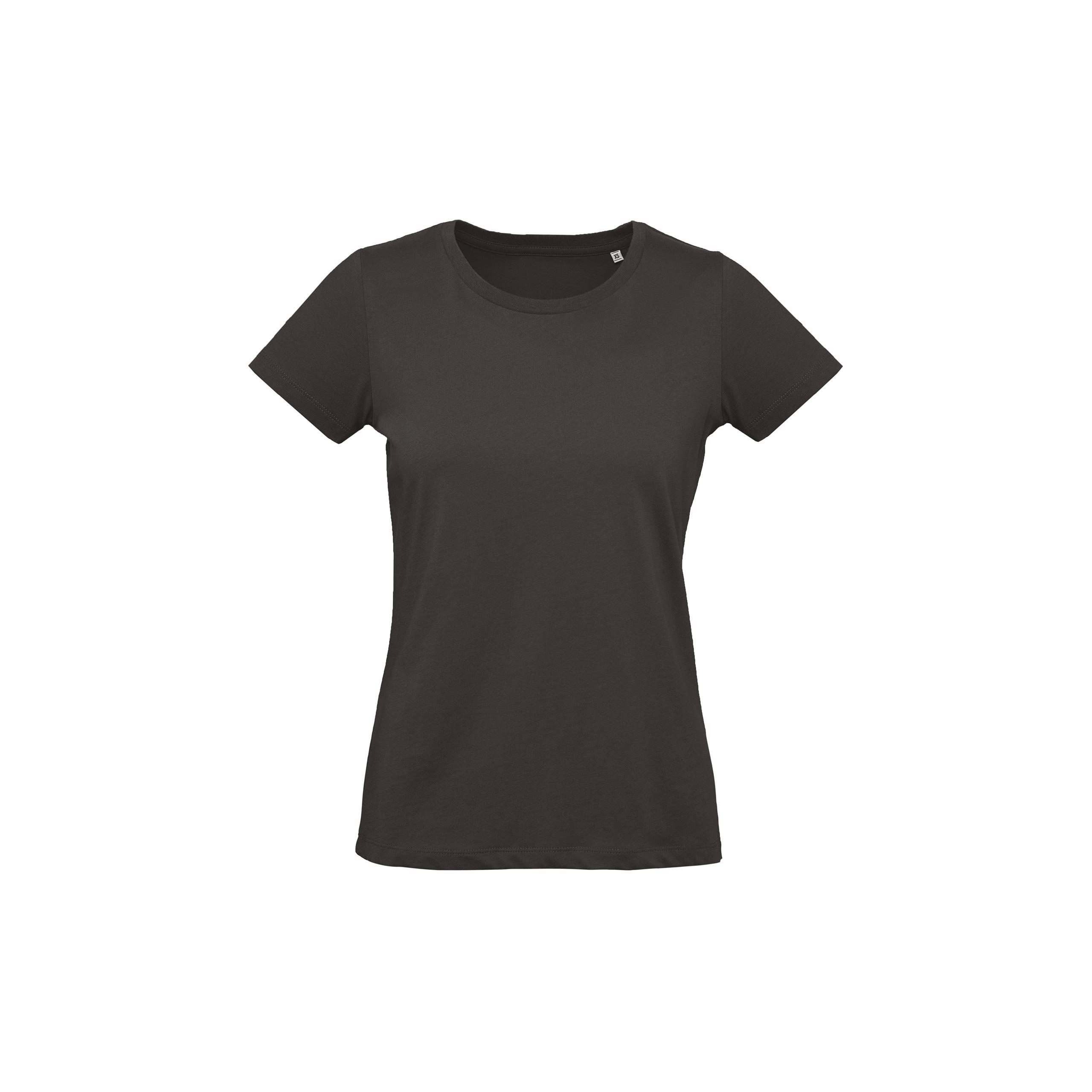 B&C - T-shirt bio femme Inspire Plus - Black - L