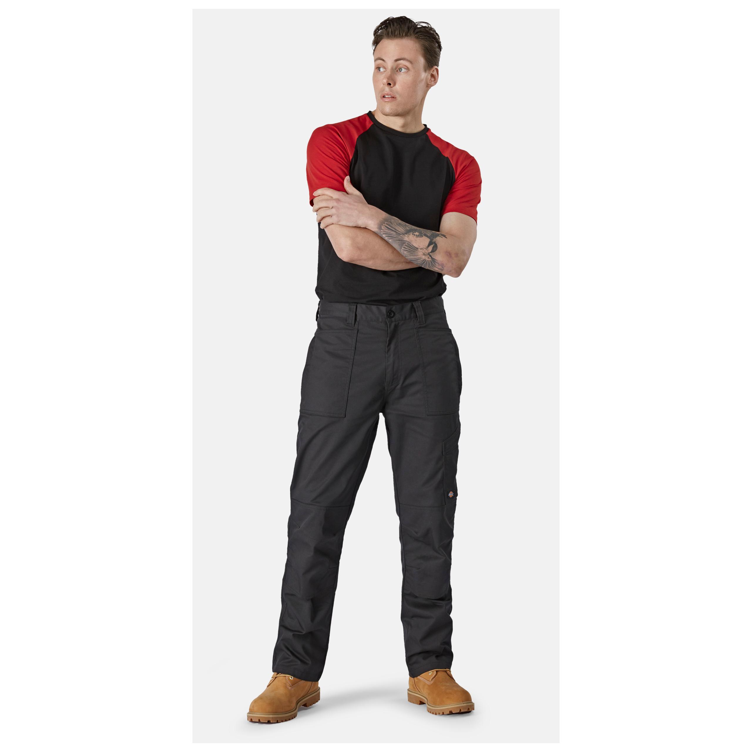 Dickies - Pantalon ACTION FLEX homme (TR2025R) - Black - 36 FR (26 UK)