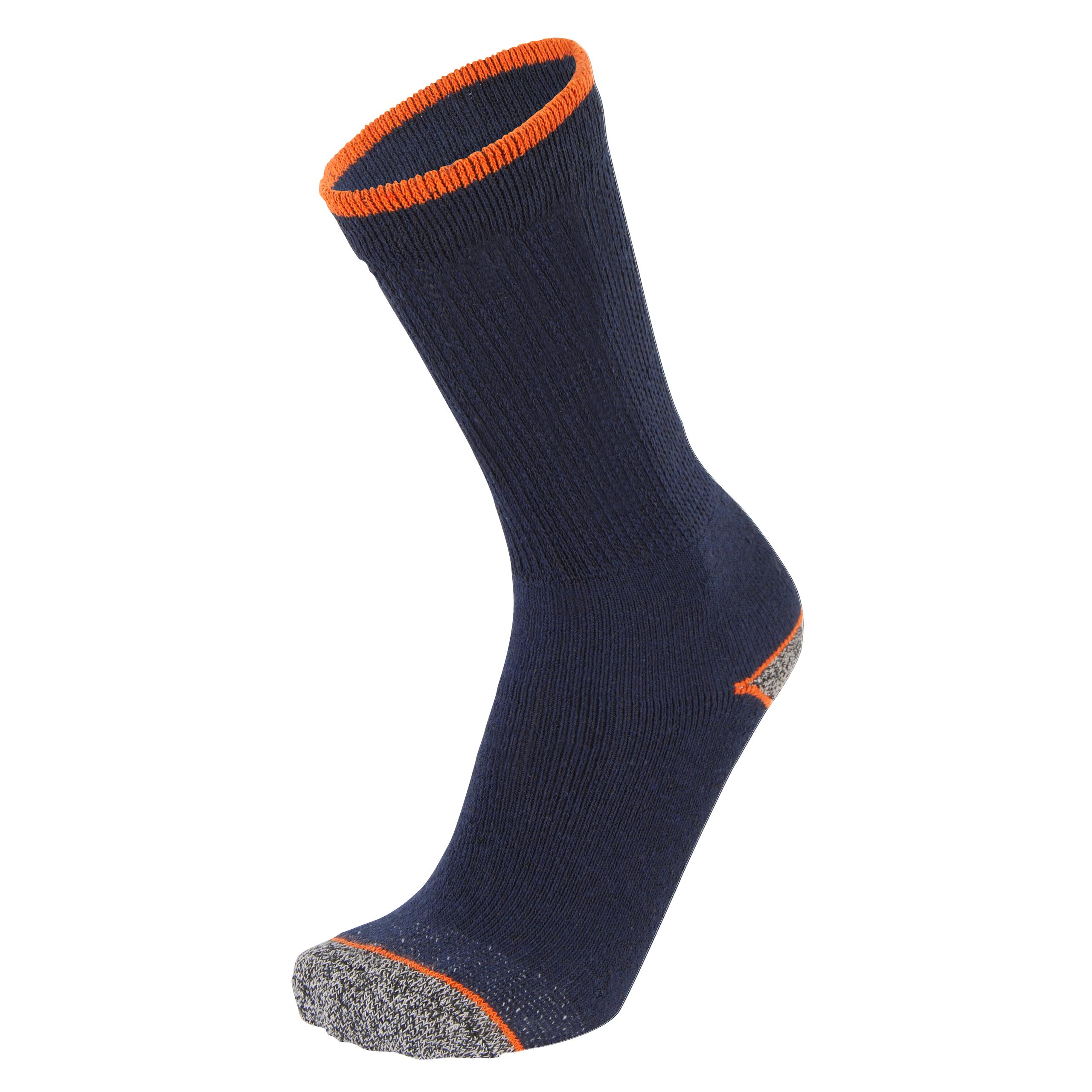 Estex - Lot de 3 paires de chaussettes NO COMPRIM - Navy - 39/42 EU