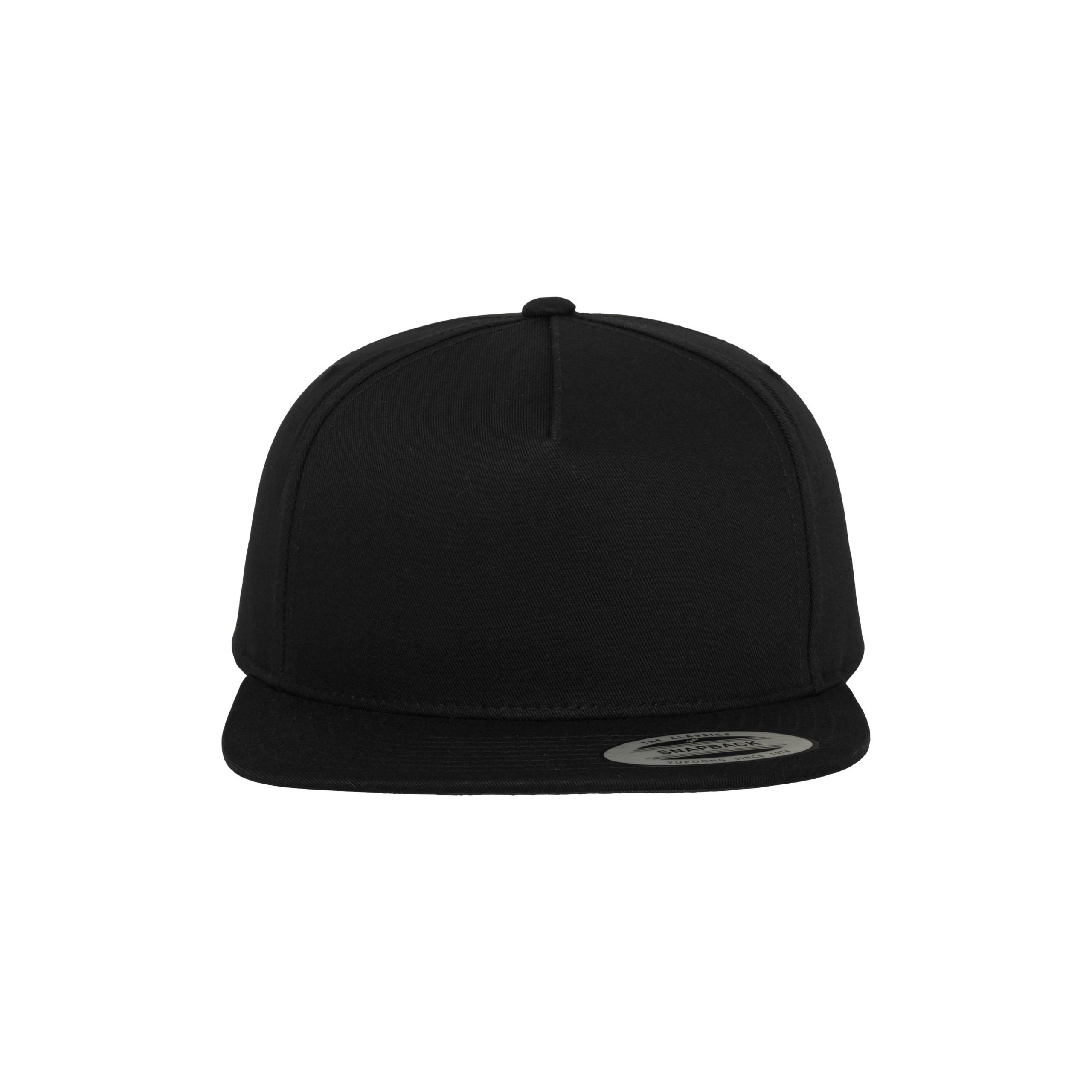 FLEXFIT - Casquette Classic 5 Panel Snapback - BLACK - One Size