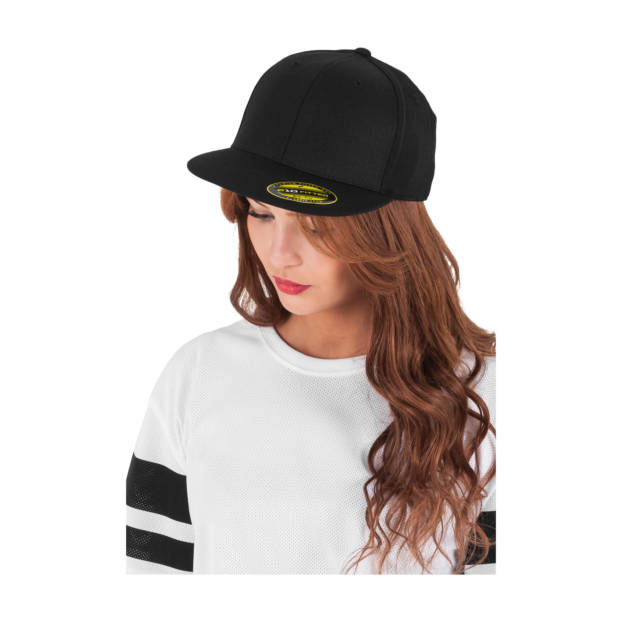 FLEXFIT - Casquette Premium 210 Fitted - BLACK - S/M