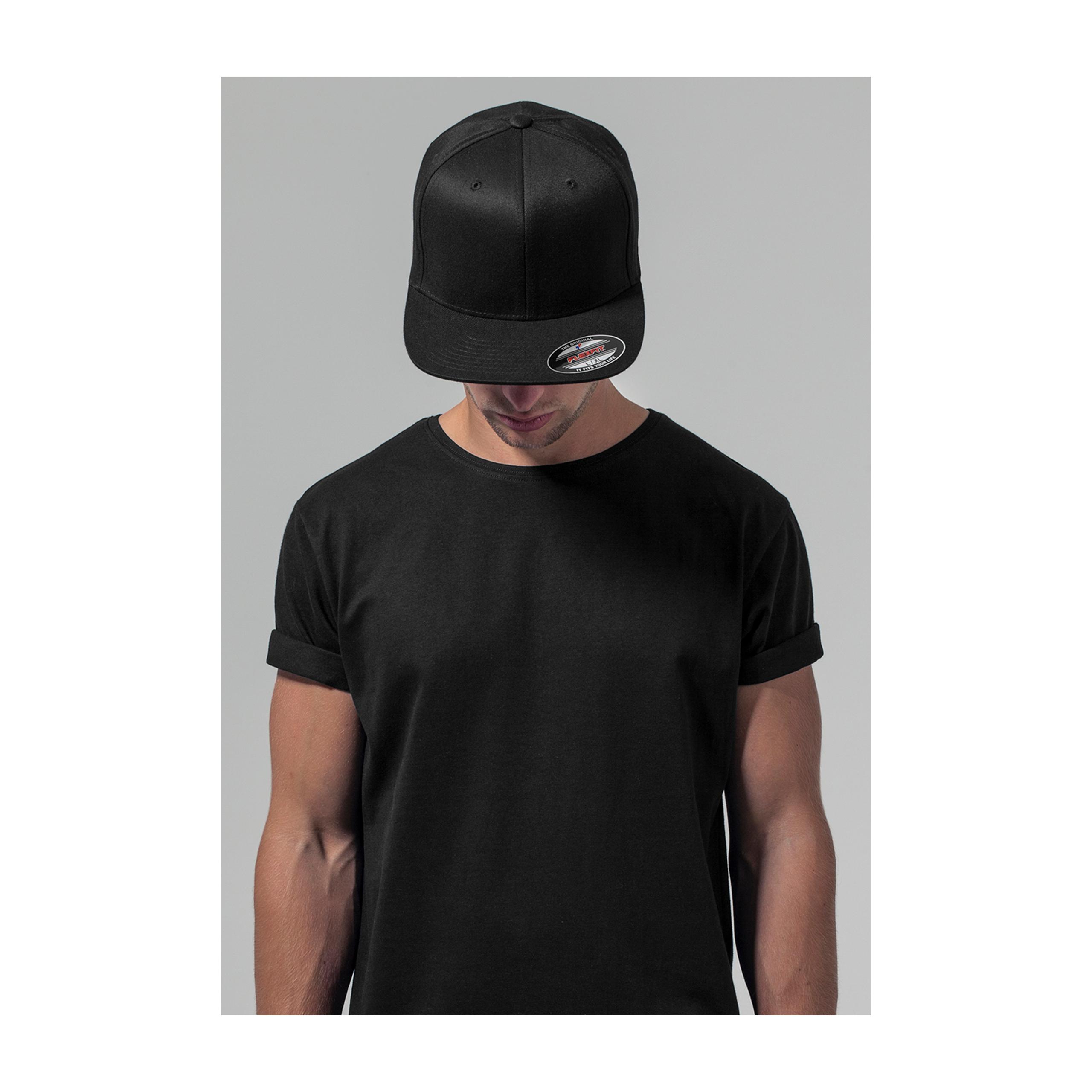 FLEXFIT - Casquette Flexfit Flat Visor - BLACK - S/M