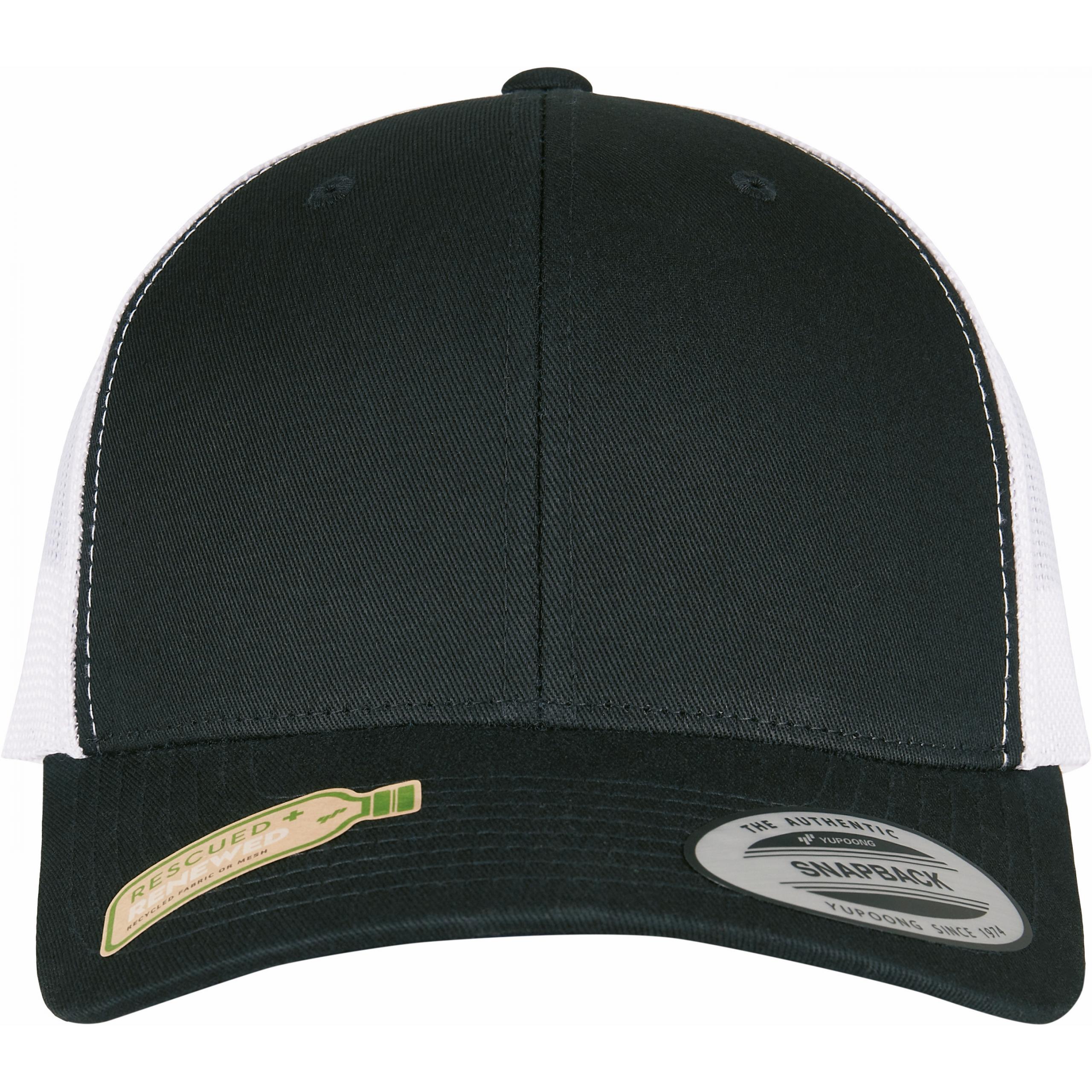 FLEXFIT - Casquette classic retro trucker - BLACK / WHITE - One Size