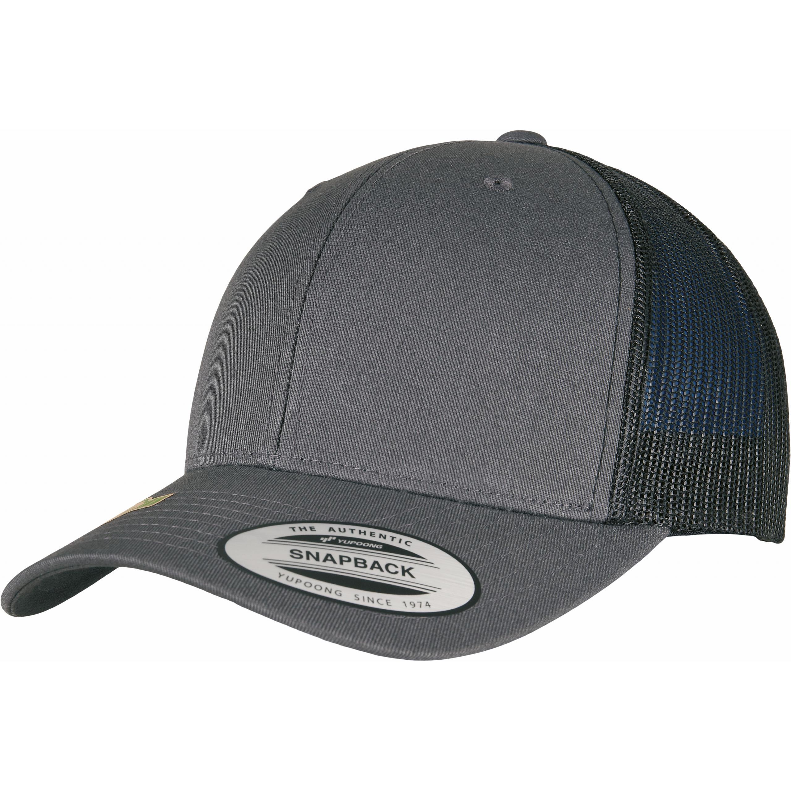 FLEXFIT - Casquette classic retro trucker - BLACK / WHITE - One Size