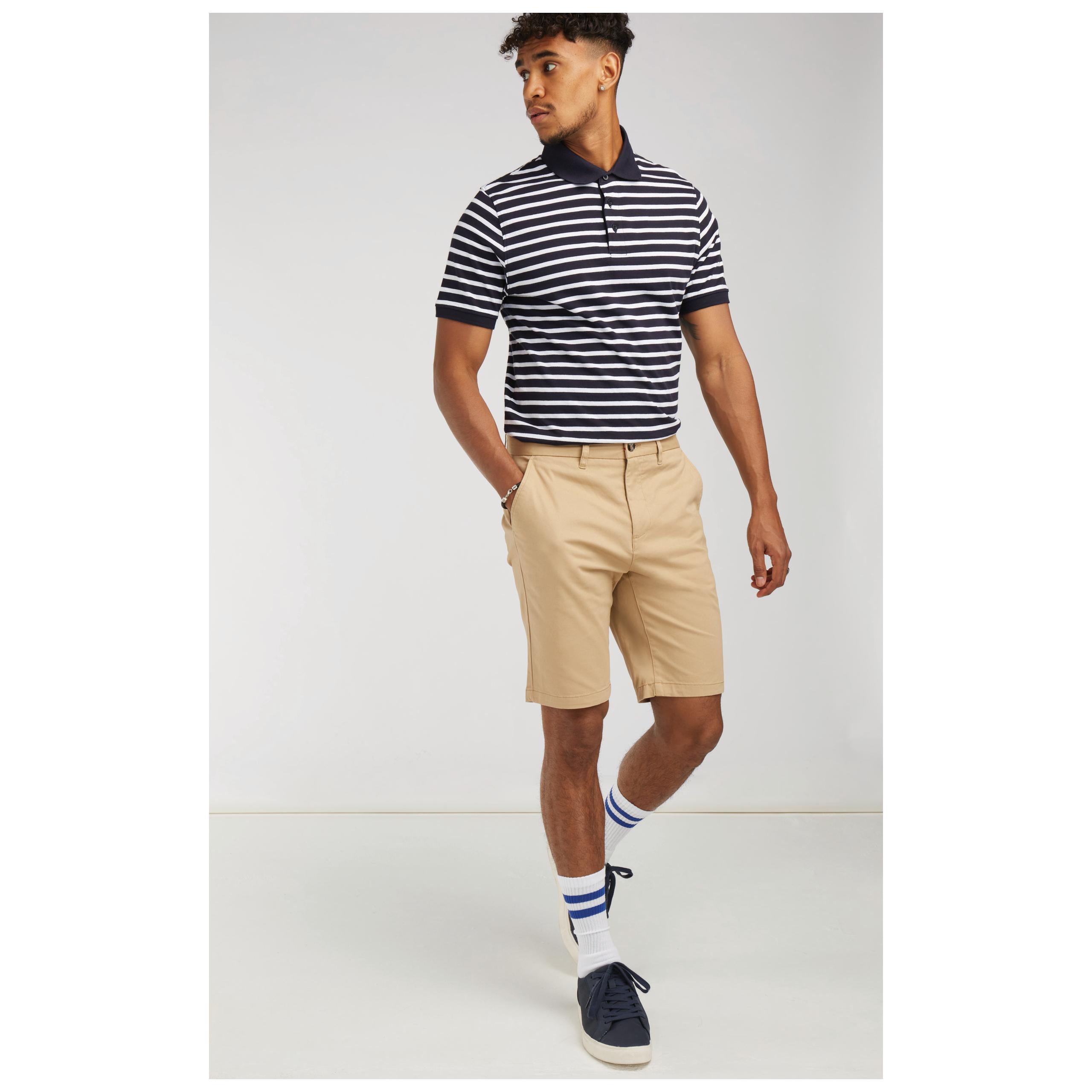 Front Row - Short Chino Stretch Homme - Navy - 40 EU (XS)