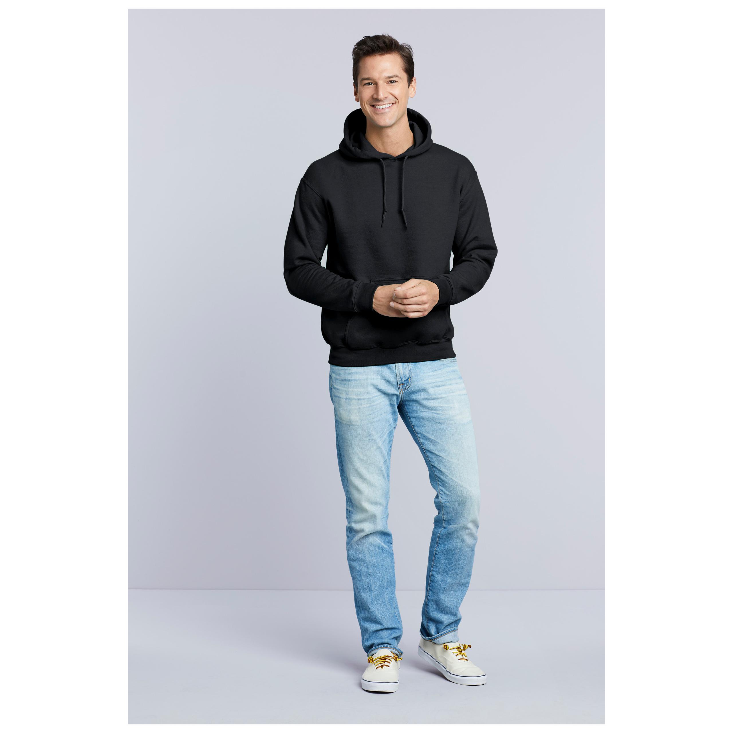 Gildan - SWEAT-SHIRT CAPUCHE DRYBLEND® - Black - S