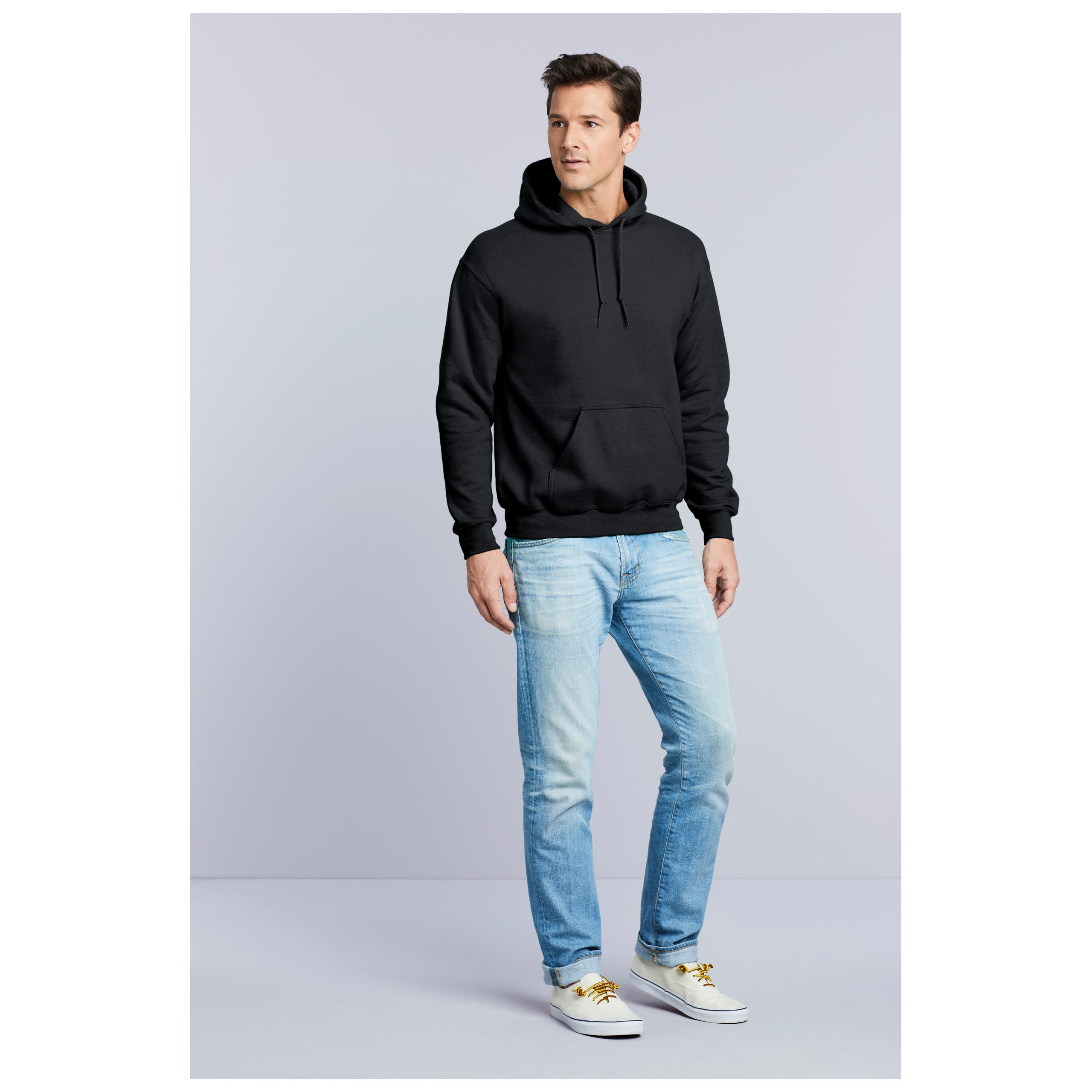 Gildan - SWEAT-SHIRT CAPUCHE DRYBLEND® - Black - S