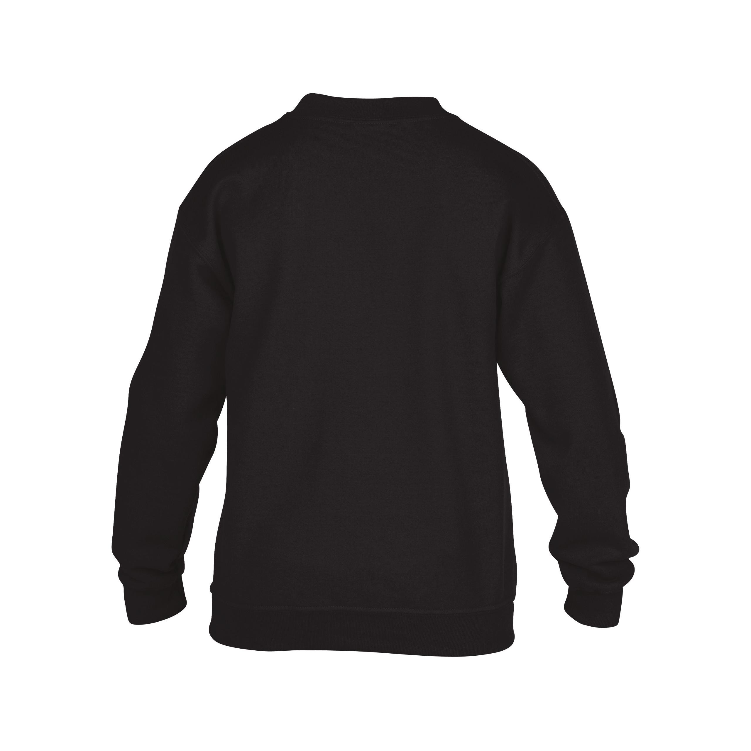 Gildan - SWEAT-SHIRT ENFANT COL ROND HEAVY BLEND™ - Black - 12/14 ans (XL)