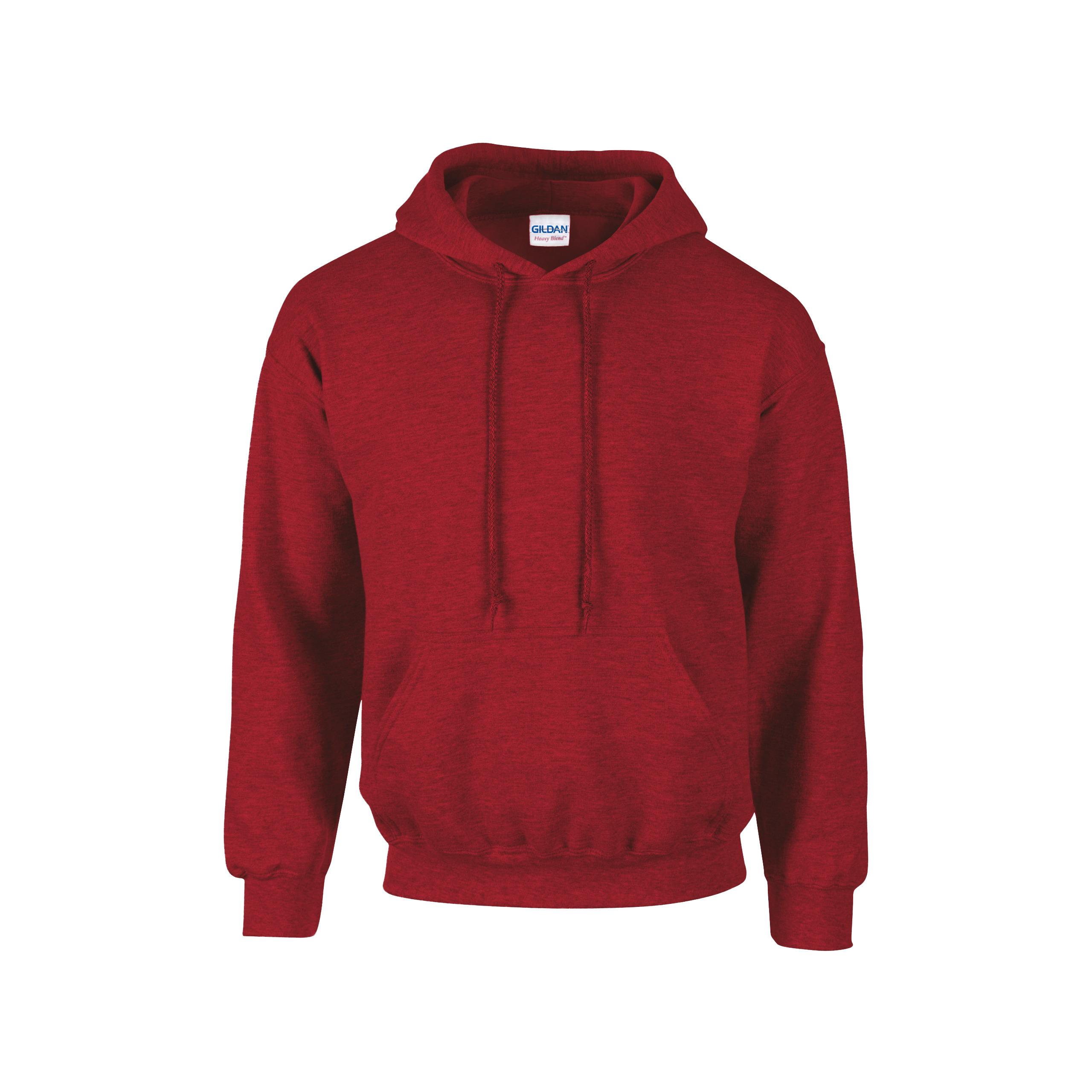 Gildan - SWEAT-SHIRT CAPUCHE HEAVY BLEND™ - Antique Cherry Red - S