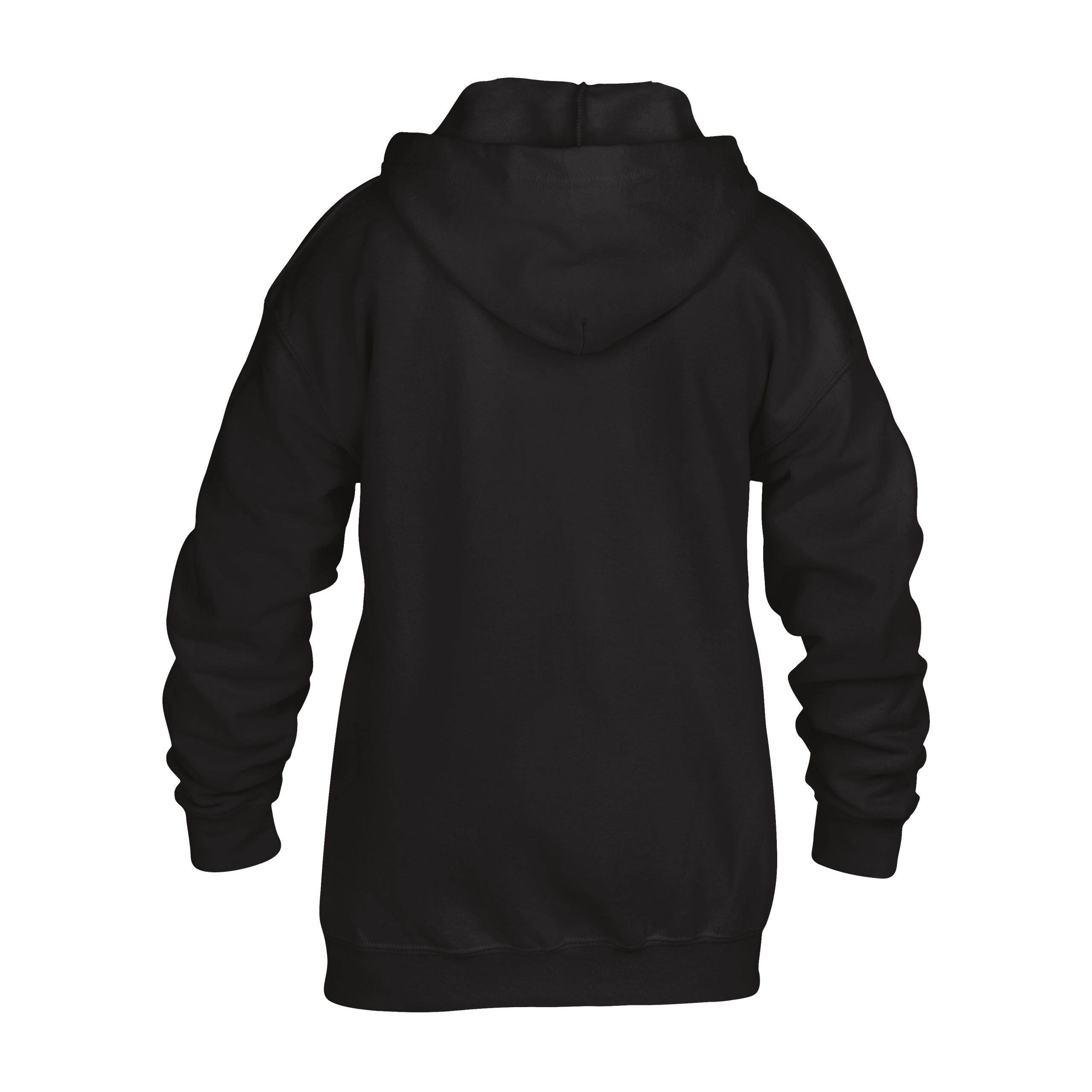 Gildan - SWEAT-SHIRT ENFANT ZIPPÉ CAPUCHE HEAVY BLEND™ - Black - 5/6 ans (S)