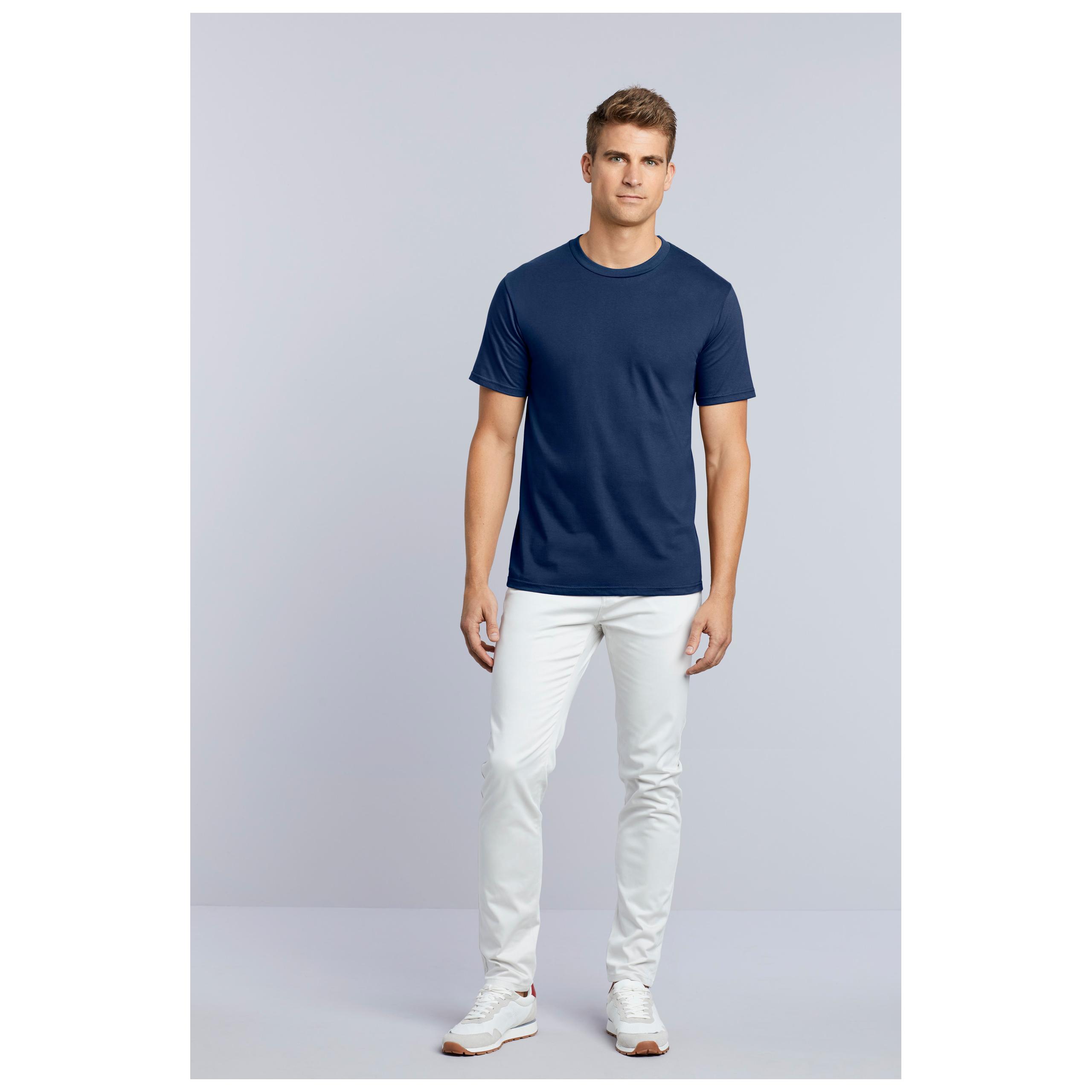 Gildan - T-SHIRT HOMME COL ROND PREMIUM - Azalea - L