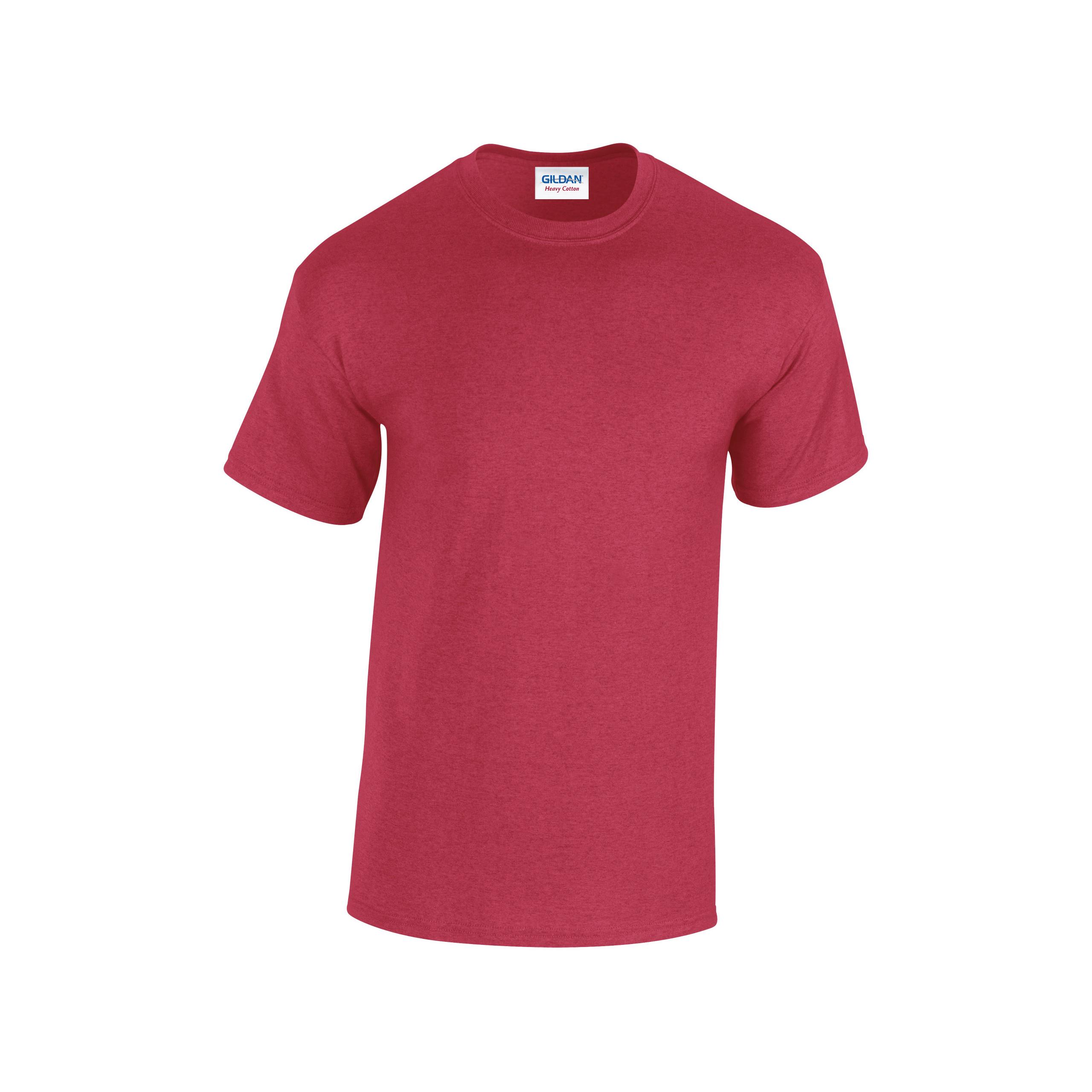 Gildan - T-SHIRT HOMME HEAVY COTTON™ - Antique Cherry Red - S