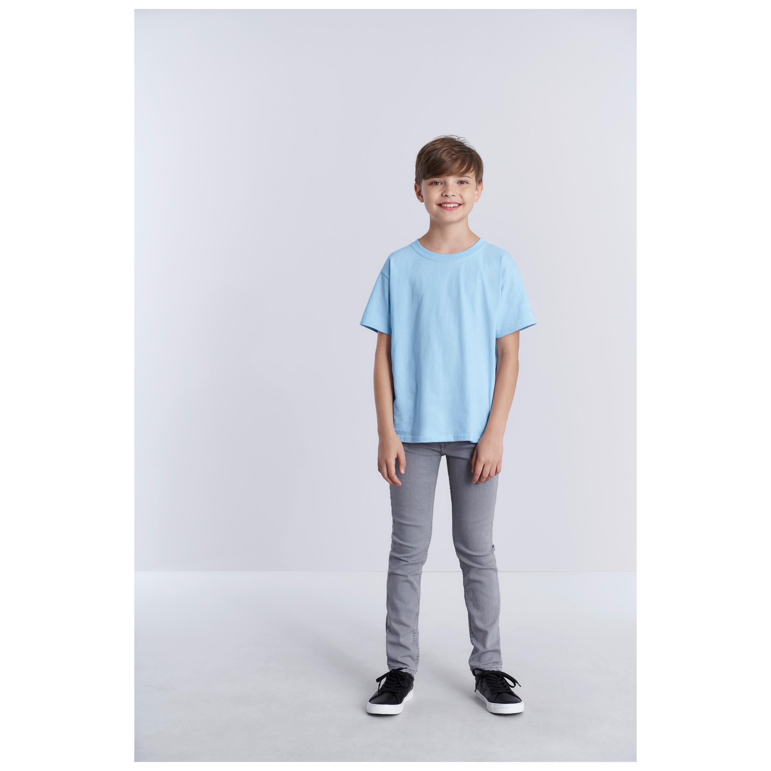 Gildan - T-SHIRT ENFANT HEAVY - Ash - 3/4 ans (XS)