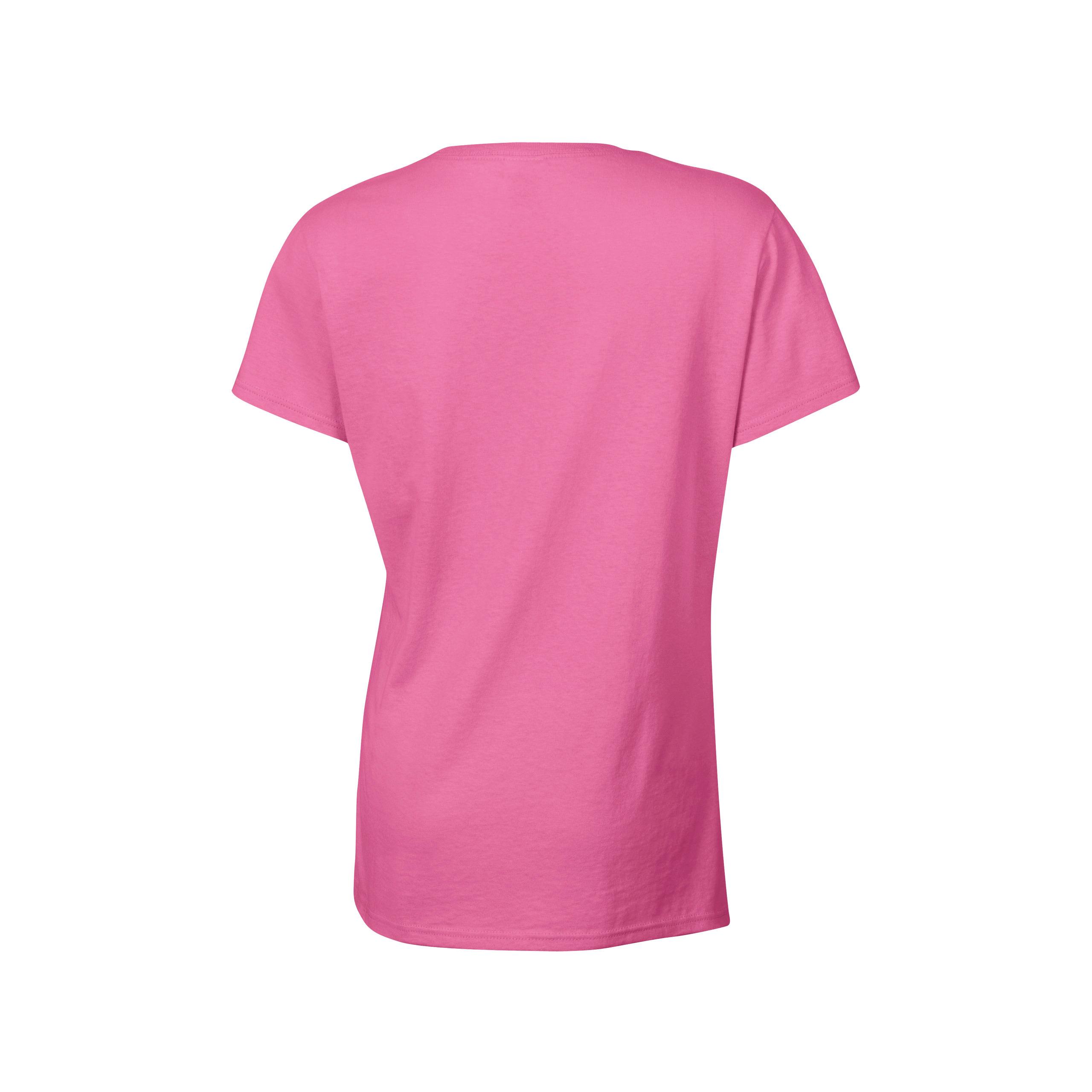 Gildan - T-SHIRT FEMME HEAVY COTTON™ - Azalea - S