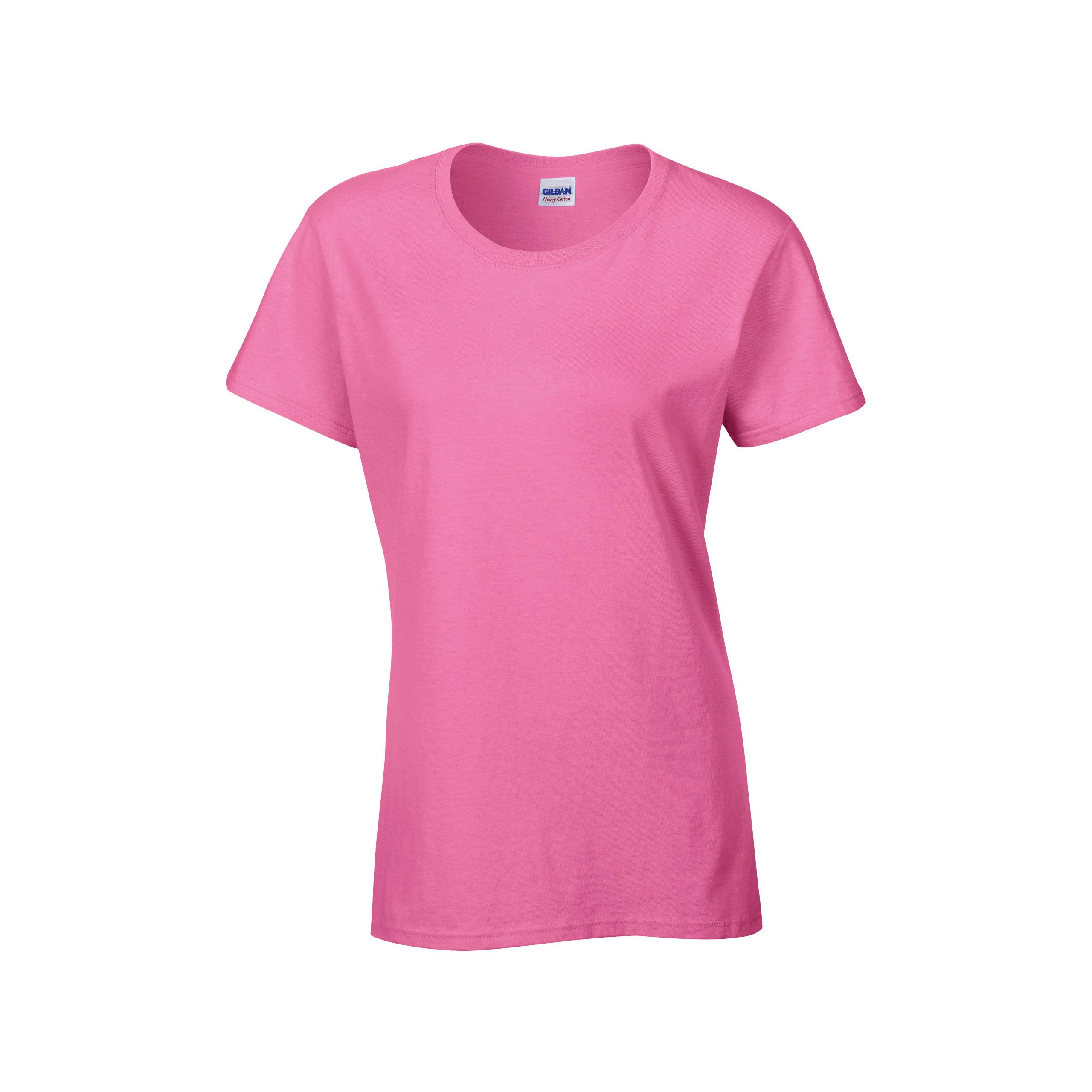 Gildan - T-SHIRT FEMME HEAVY COTTON™ - Azalea - S