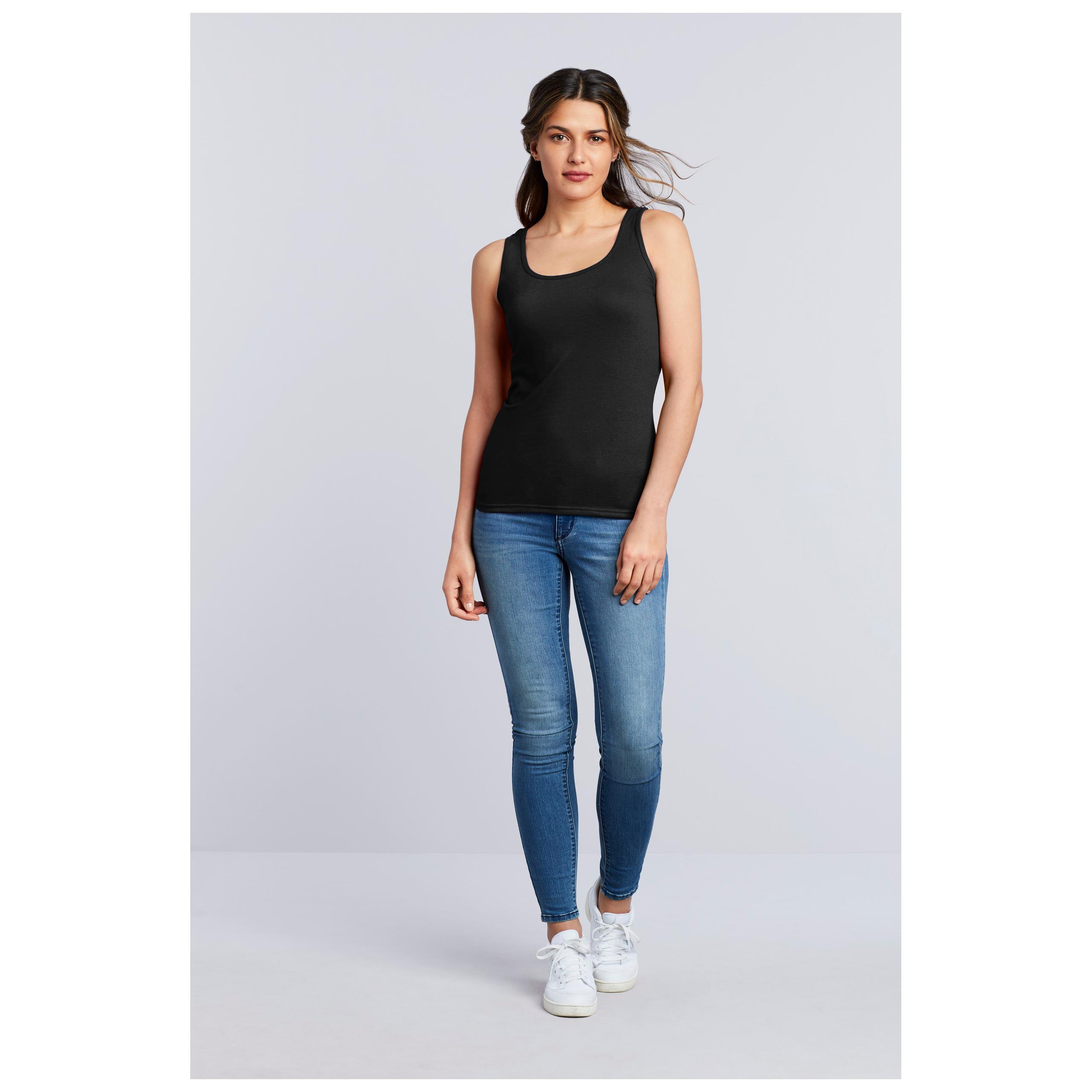 Gildan - DÉBARDEUR FEMME SOFTSTYLE - Black - L