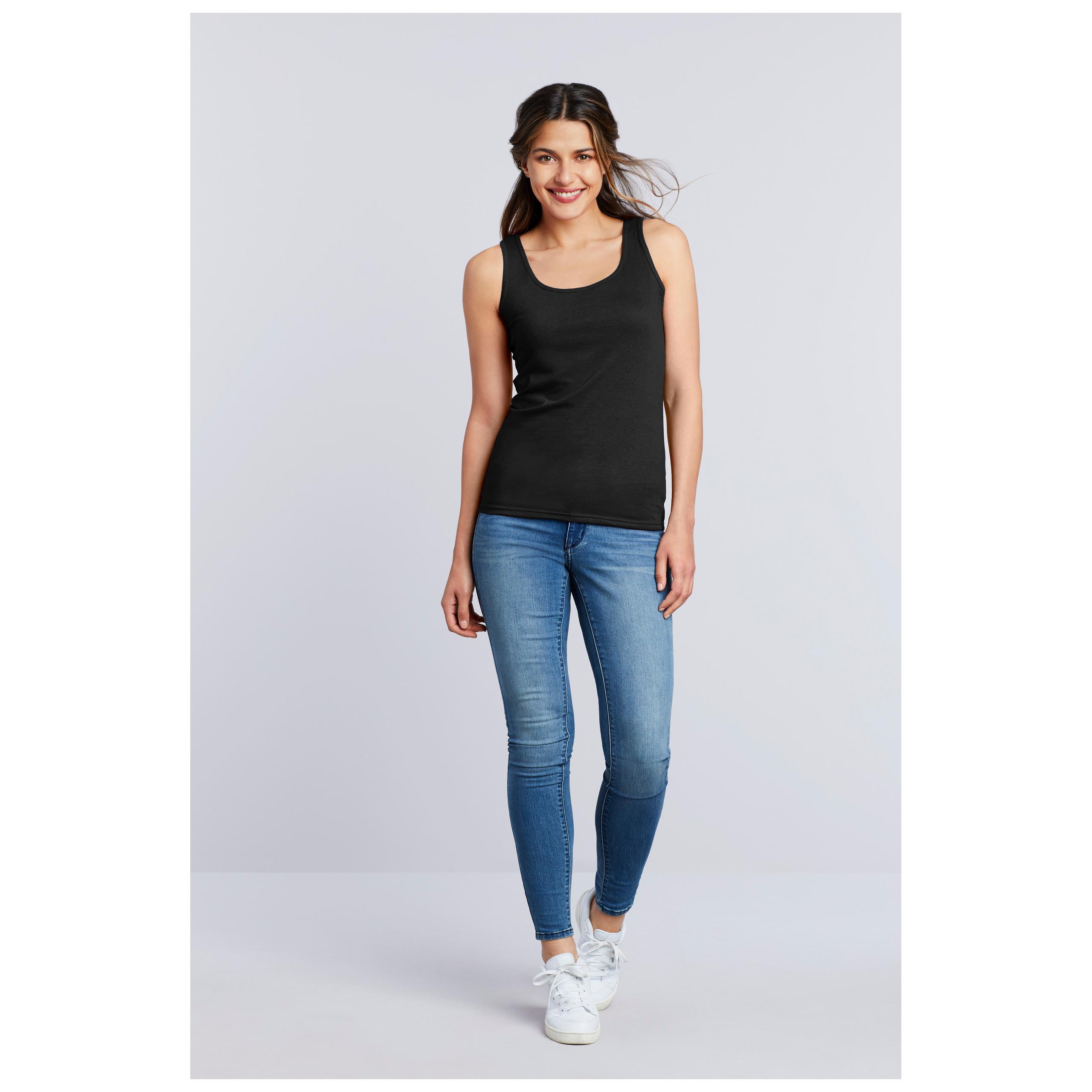 Gildan - DÉBARDEUR FEMME SOFTSTYLE - Black - L