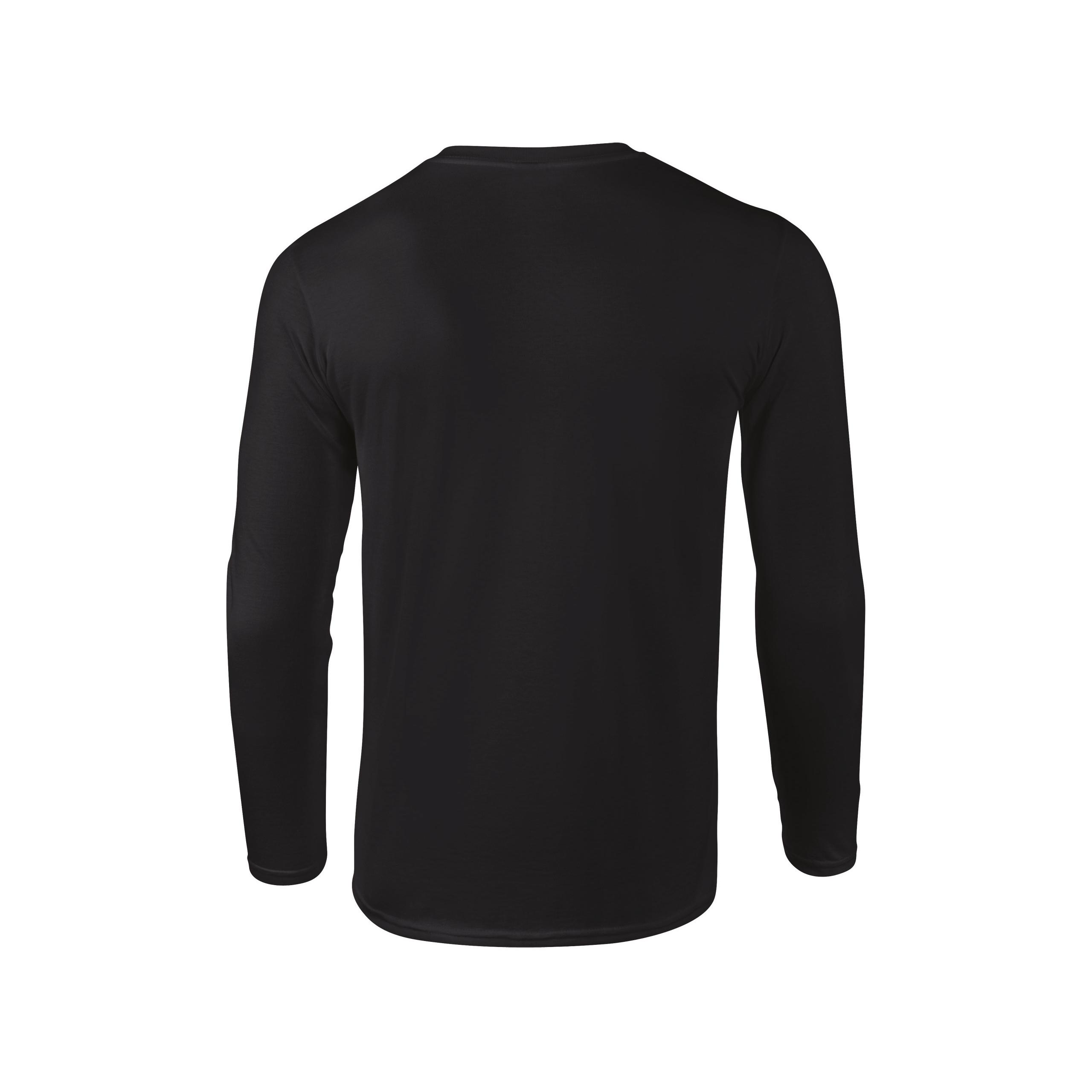 Gildan - T-SHIRT HOMME MANCHES LONGUES SOFTSTYLE - Black - S