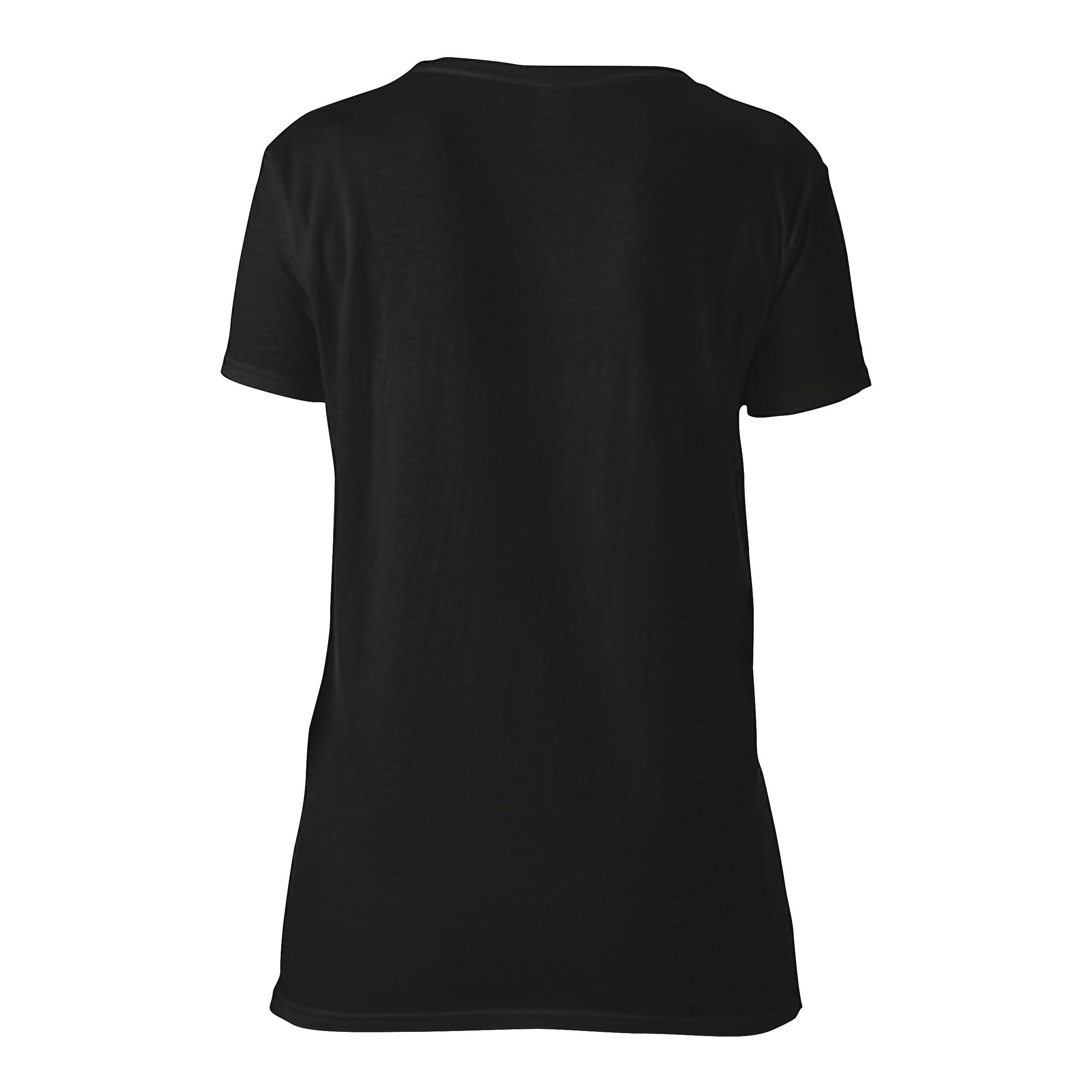 Gildan - T-Shirt Femme col bateau - Black - XXL