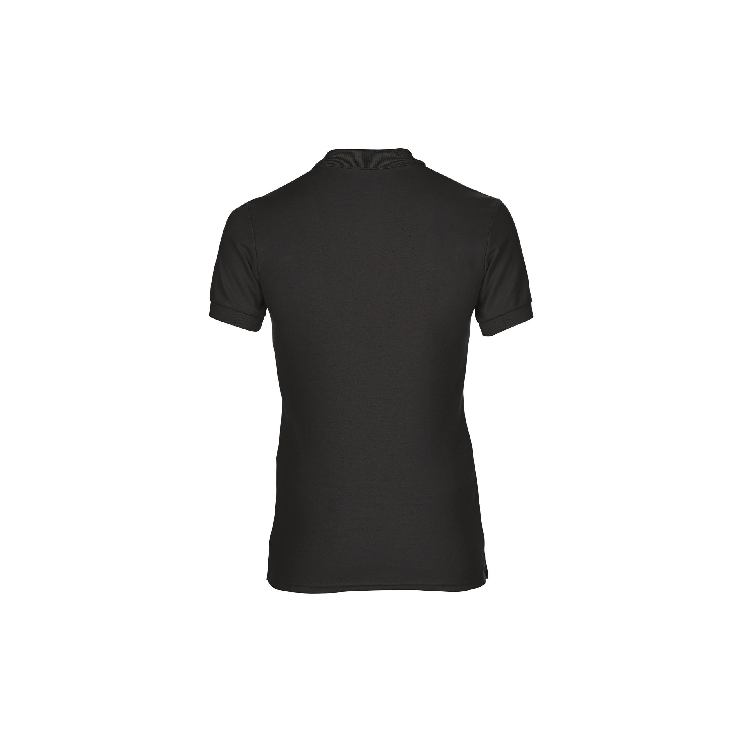 Gildan - POLO FEMME PIQUÉ DRYBLEND - Black - S