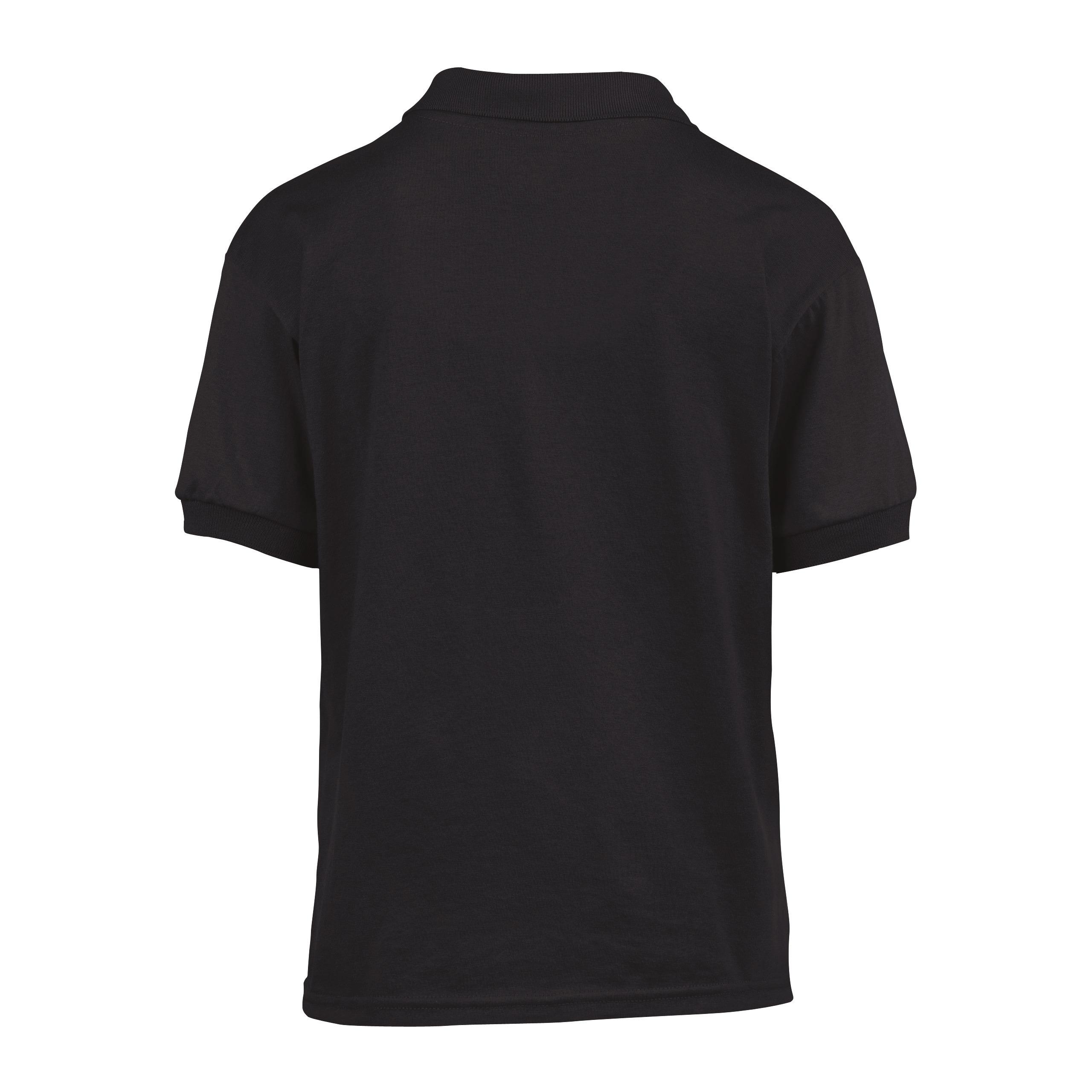 Gildan - POLO JERSEY DRYBLEND ENFANT - Black - 5/6 ans (S)