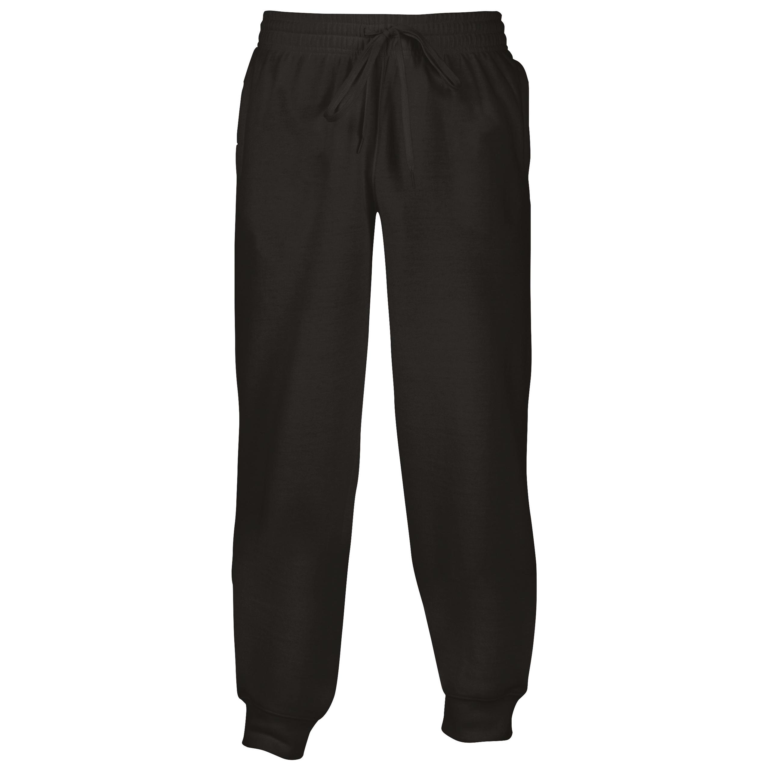 Gildan - PANTALON DE JOGGING BAS ÉLASTIQUÉ HEAVY BLEND™ - Black - S