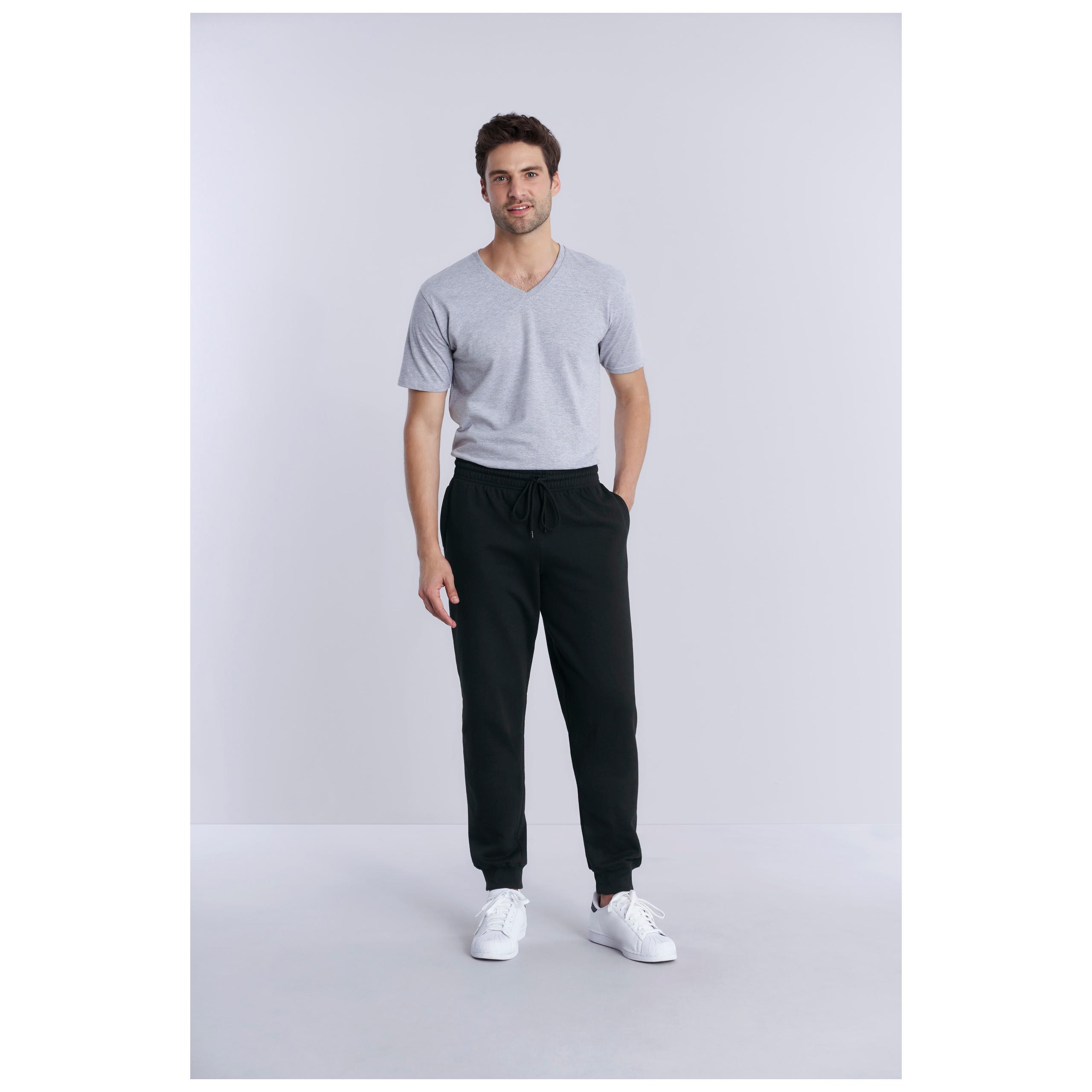 Gildan - PANTALON DE JOGGING BAS ÉLASTIQUÉ HEAVY BLEND™ - Black - S