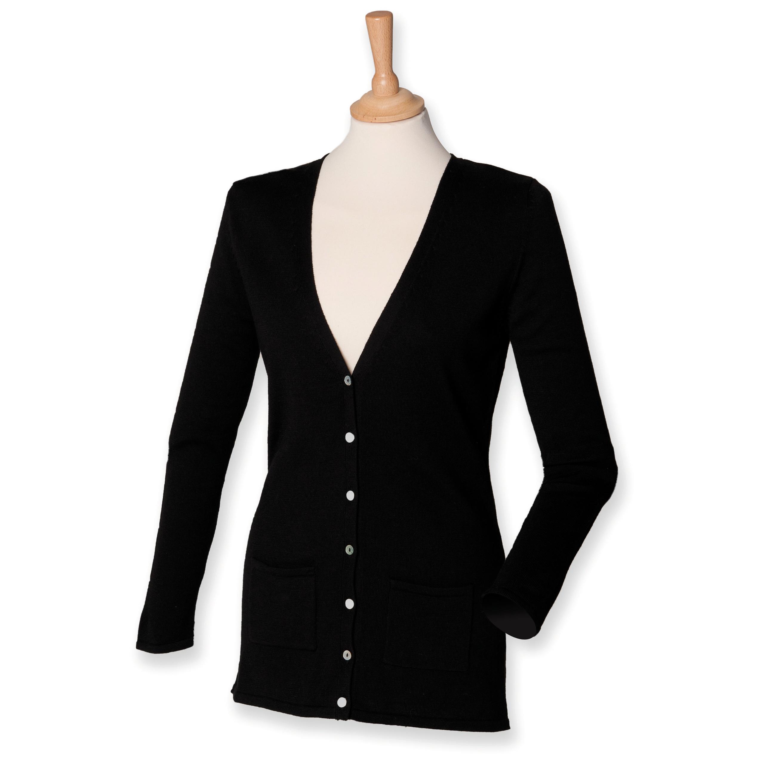 Henbury - CARDIGAN FEMME - Black - S